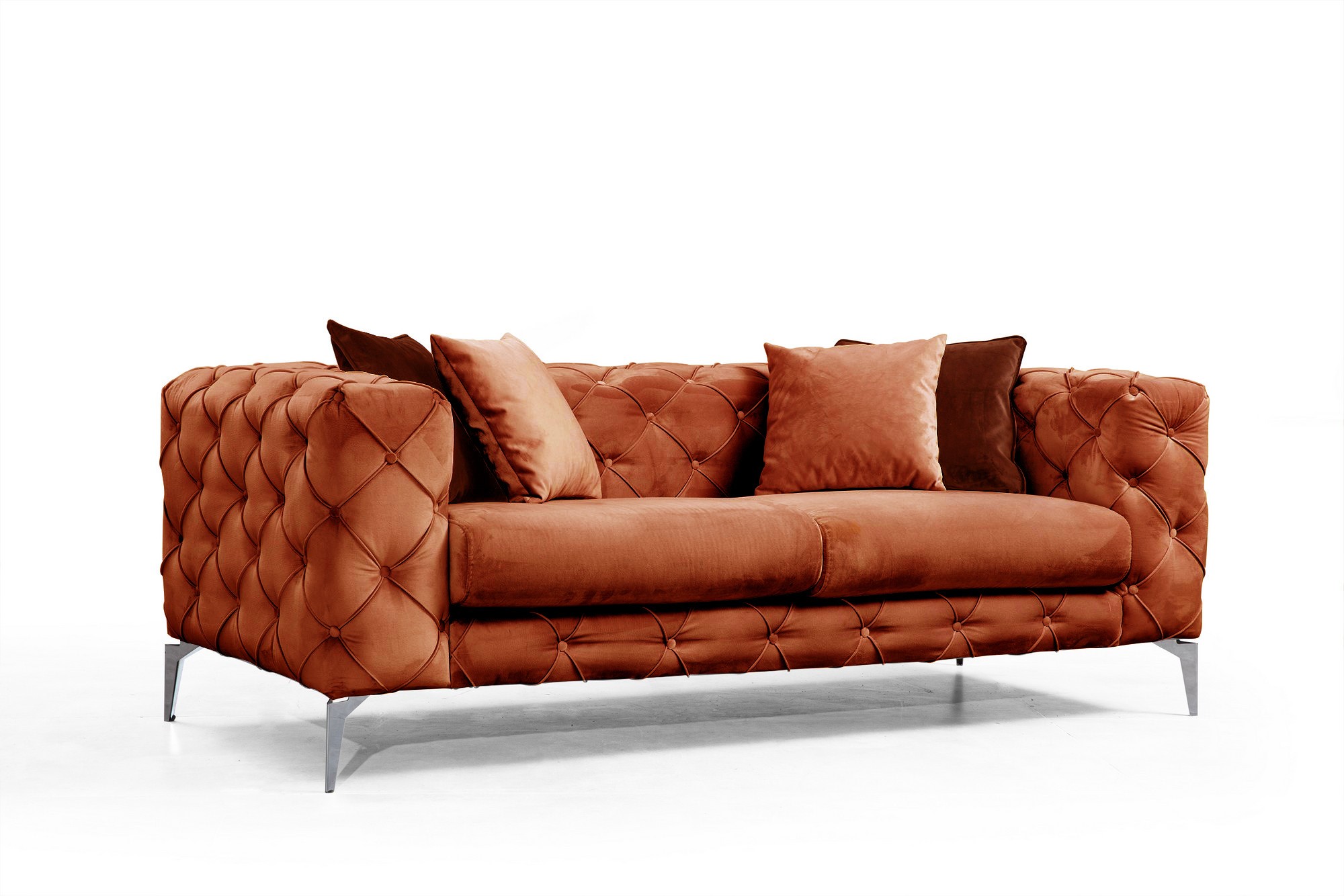 Como Sofa 2-Sitzer Orange