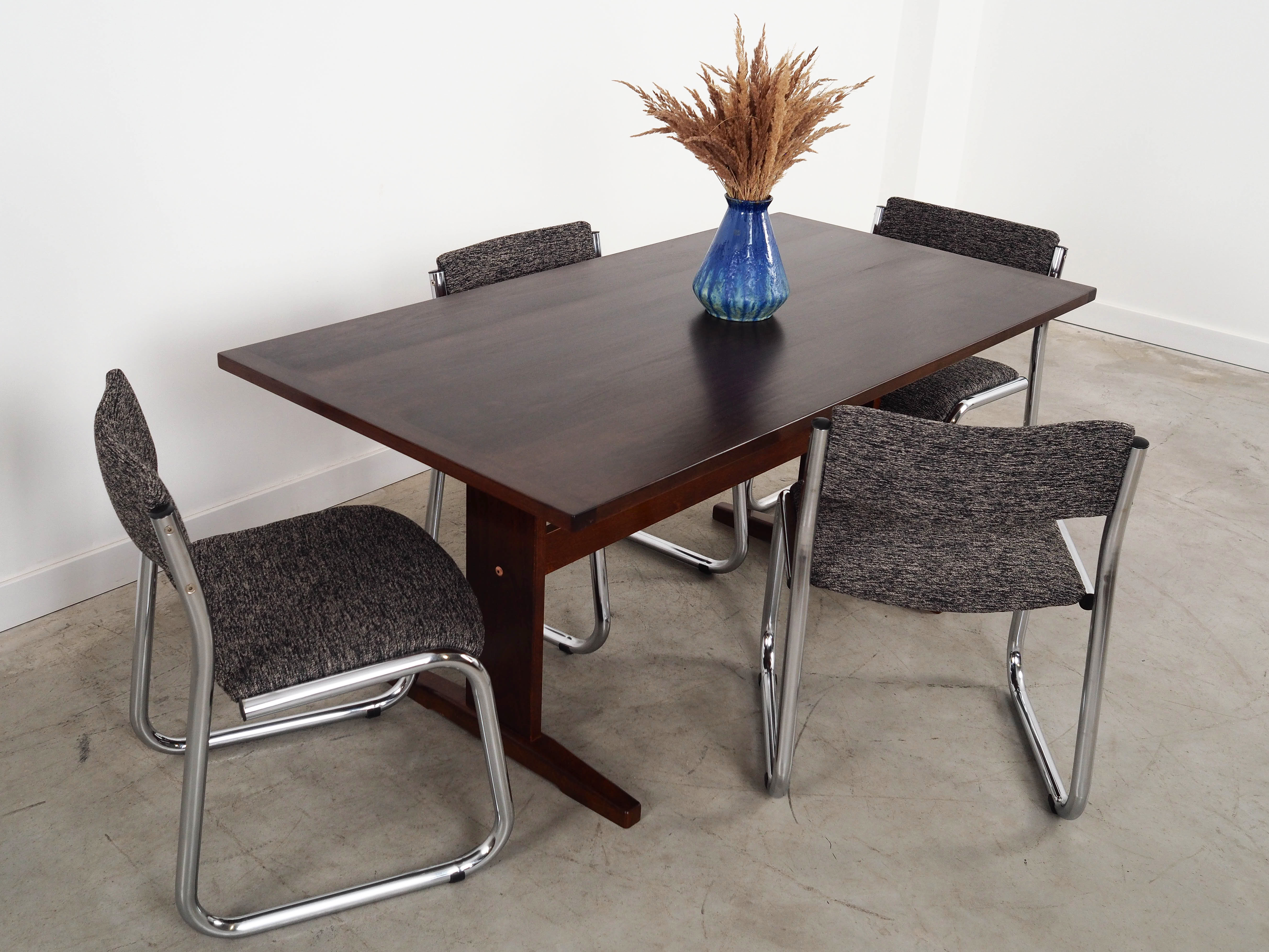 Tisch Eichenholz Optik 1970er Jahre