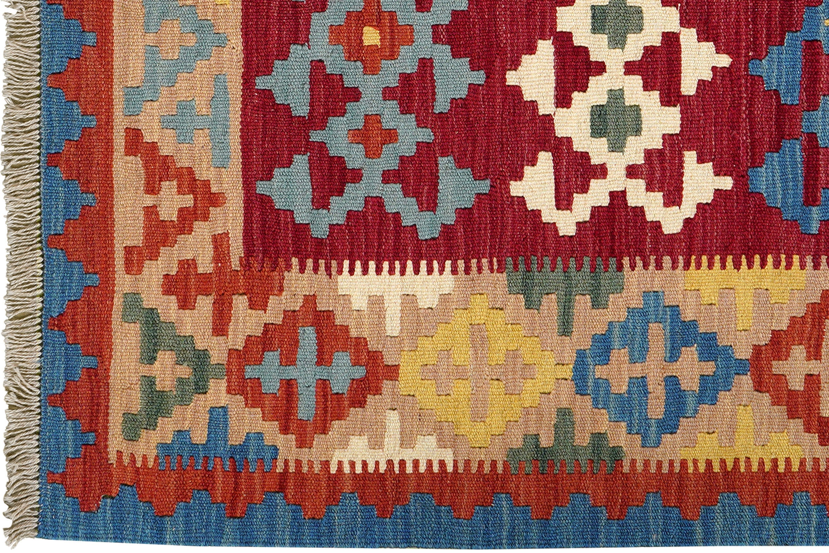 Kilim Gashgai Teppich Mehrfarbig