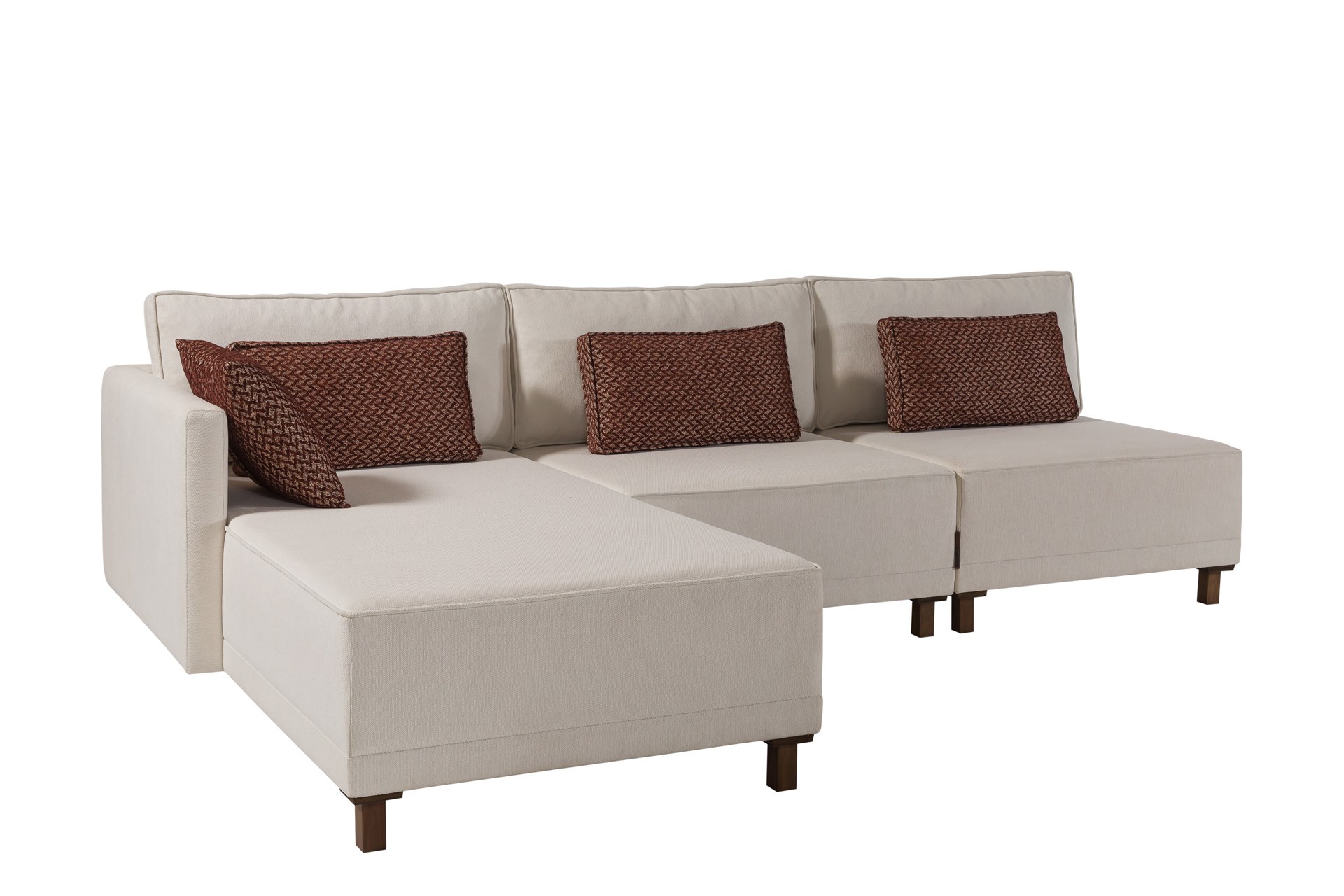 Matris Left Eckschlafsofa Beige