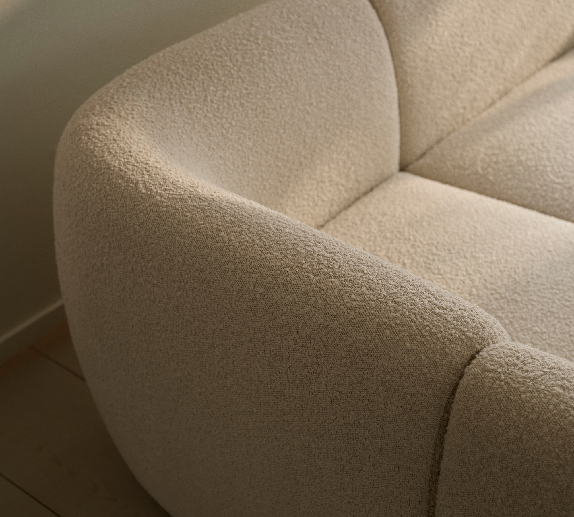 Paula Module 1-seater Right Maya Cream