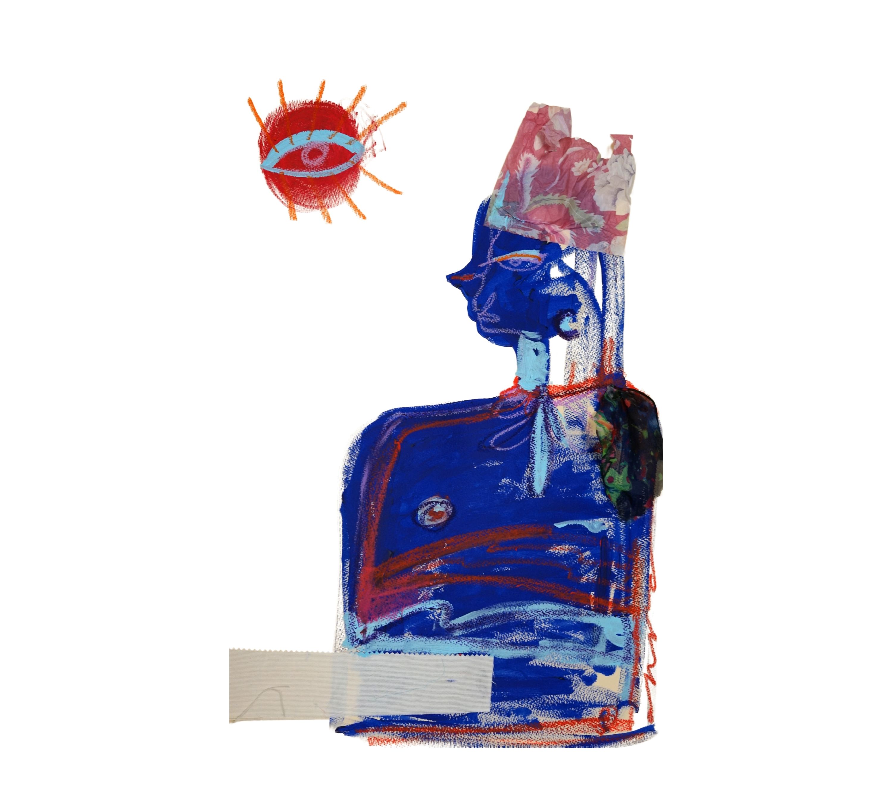 Dialogos Stampa d'arte Multicolore