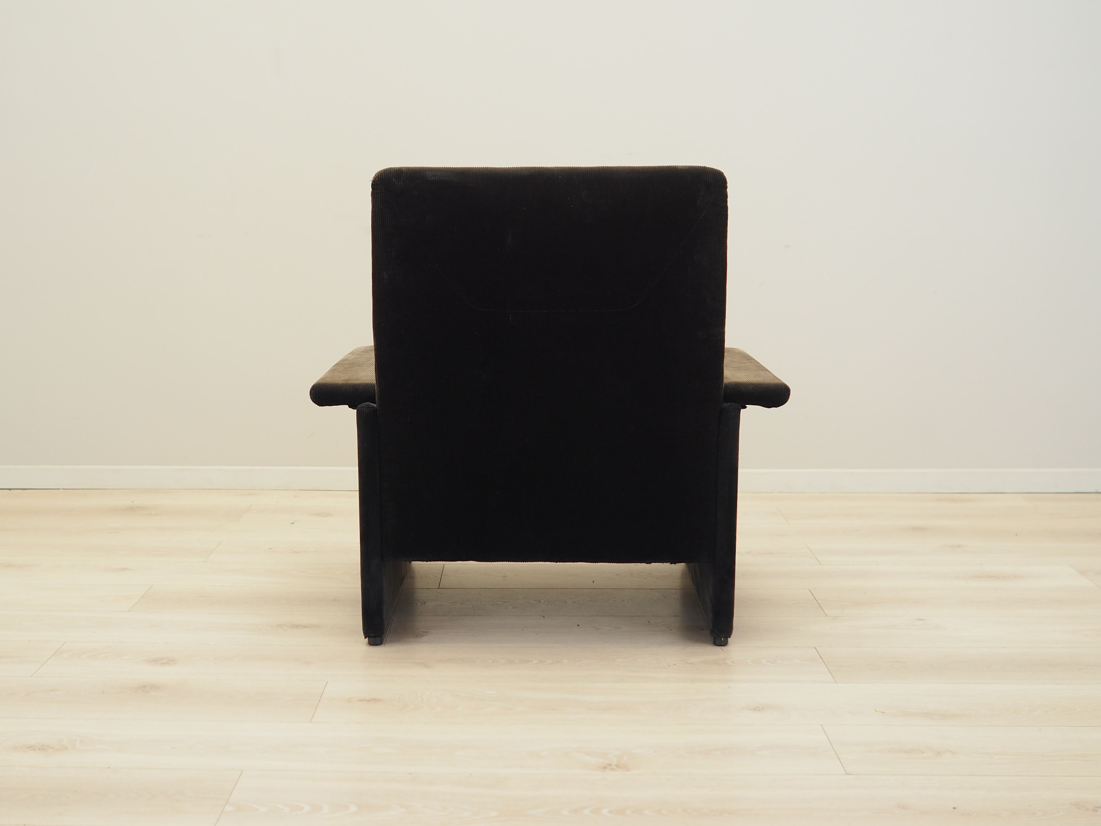 Sessel Cord Braun 1970er Jahre