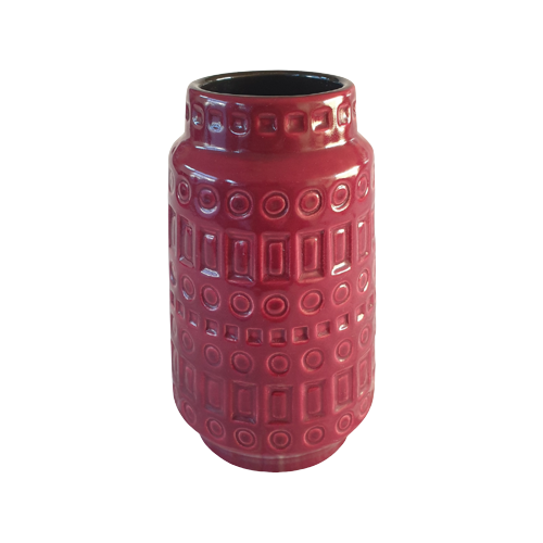 Vintage Vase Keramik Pink
