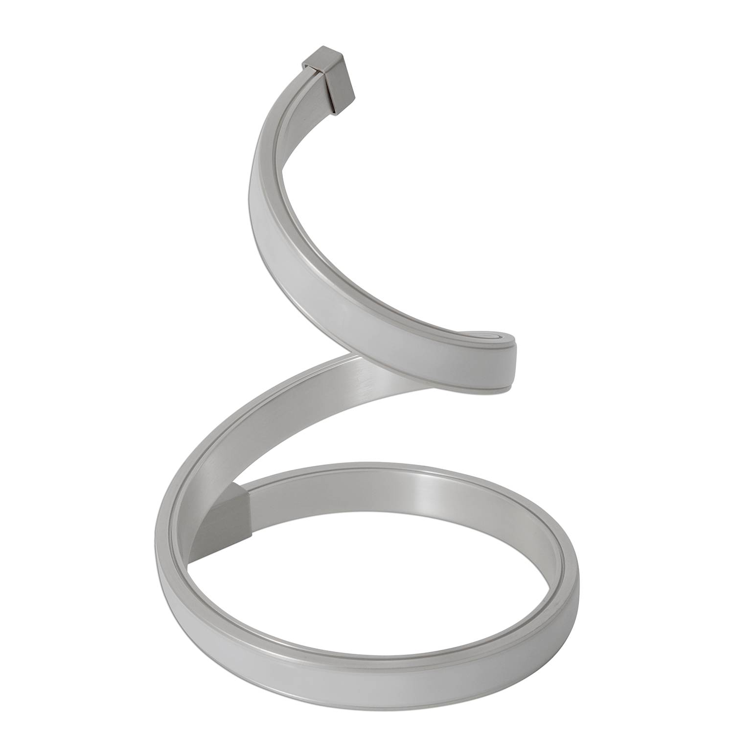 Loop Line LED-Tischleuchte Acrylglas Edelstahl 1-flammig