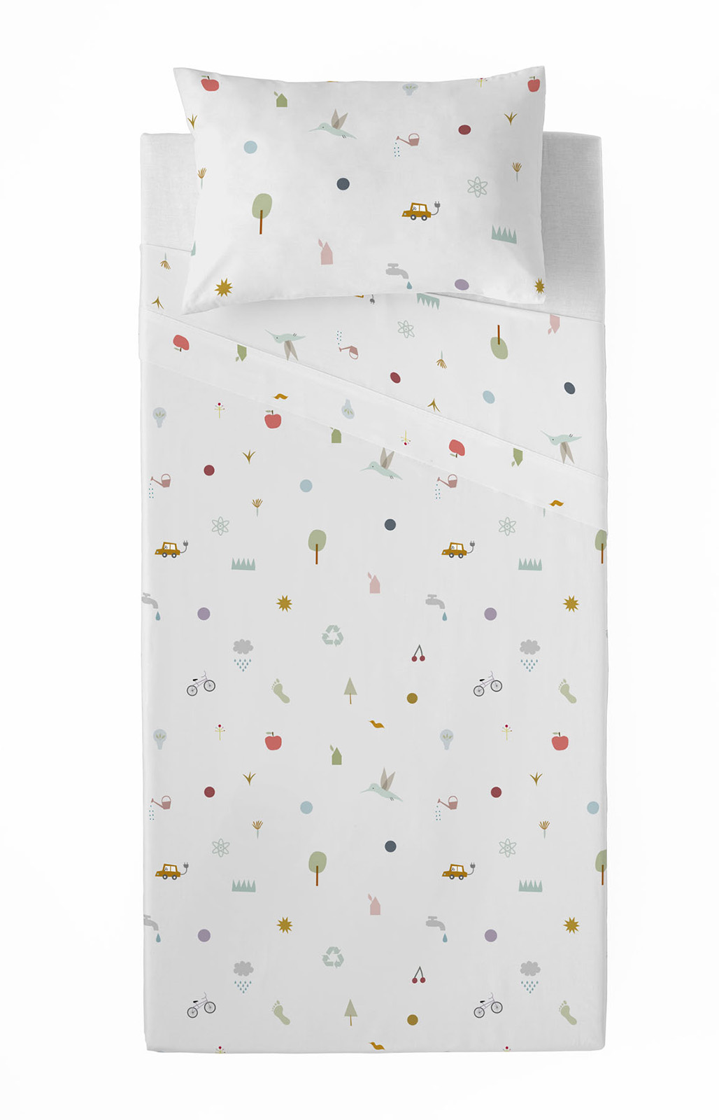 Bettwäsche Baumwolle Mehrfarbig 105 cm