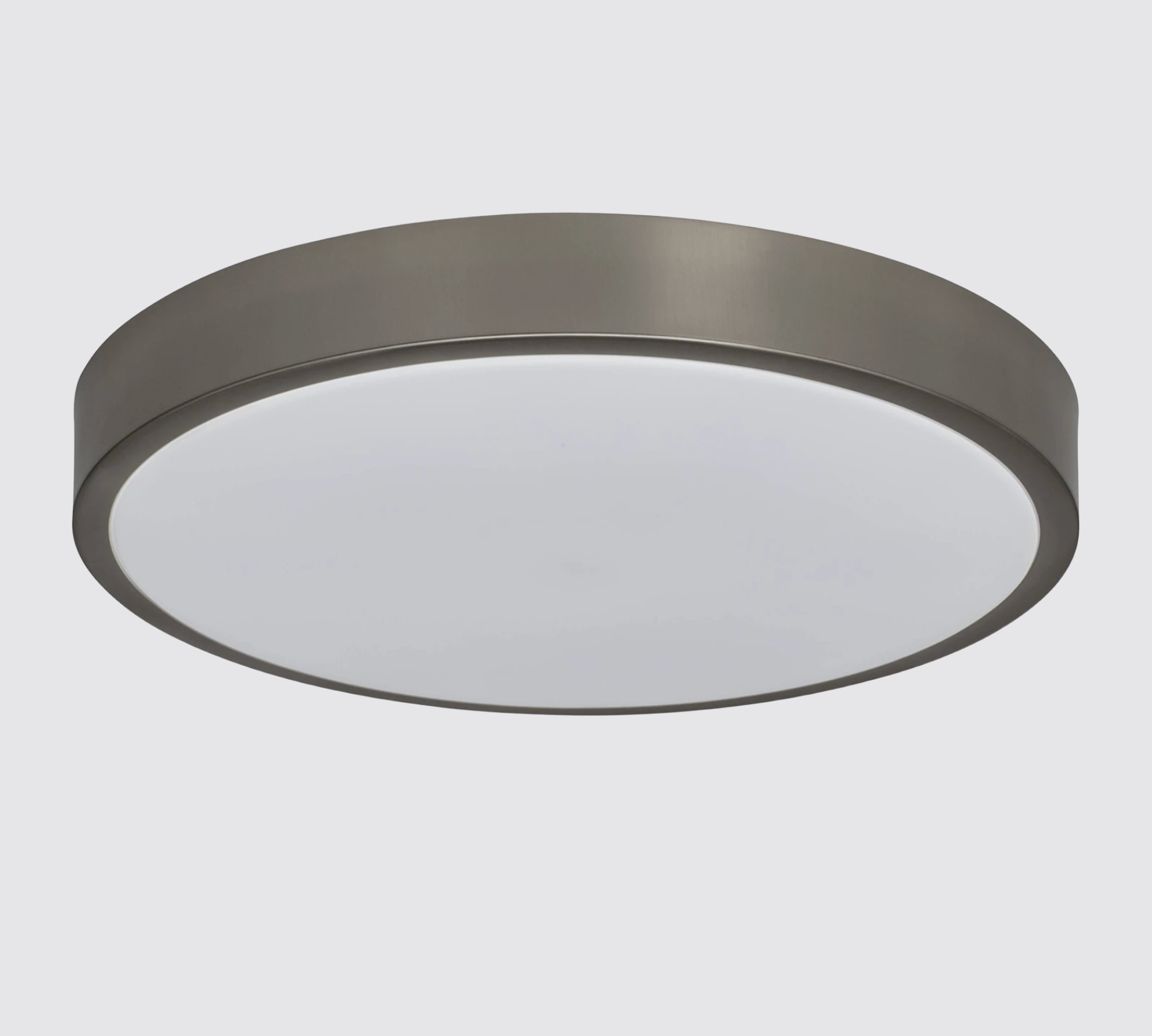 LED Deckenleuchte mit Fernbedienung Silber