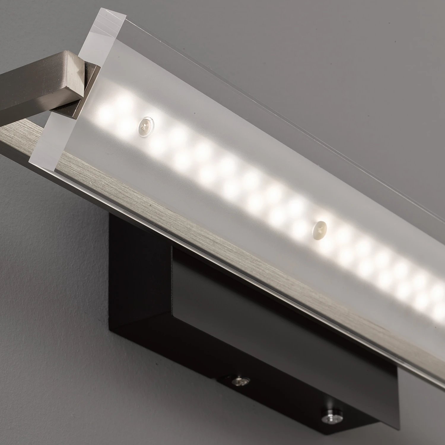 LED-Wandleuchte 1-flammig Metall Kunststoff Weiß