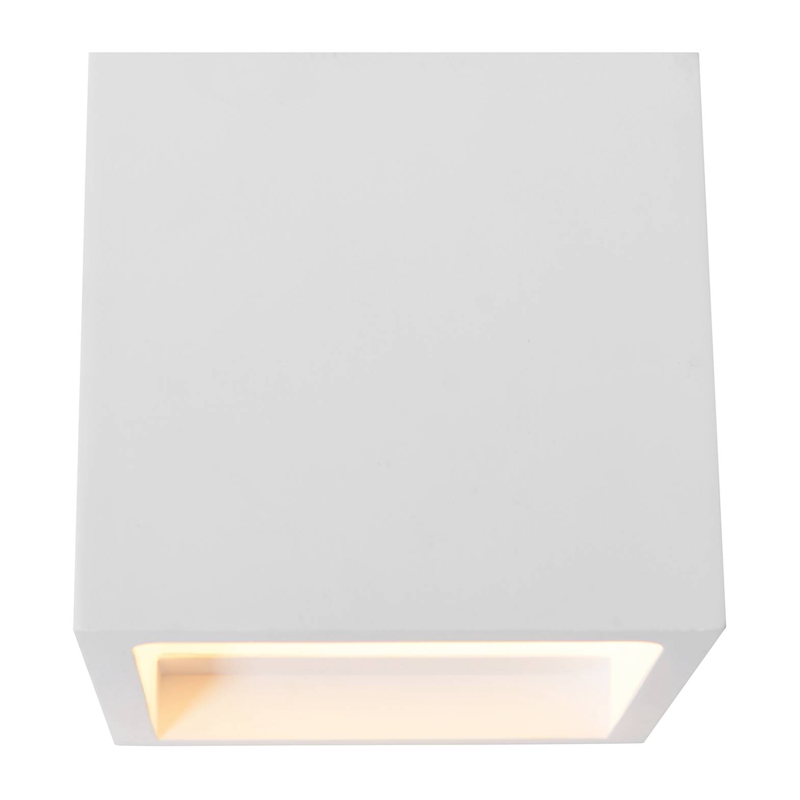 LED-Wandleuchte Novi Stein 2-Flammig Weiß
