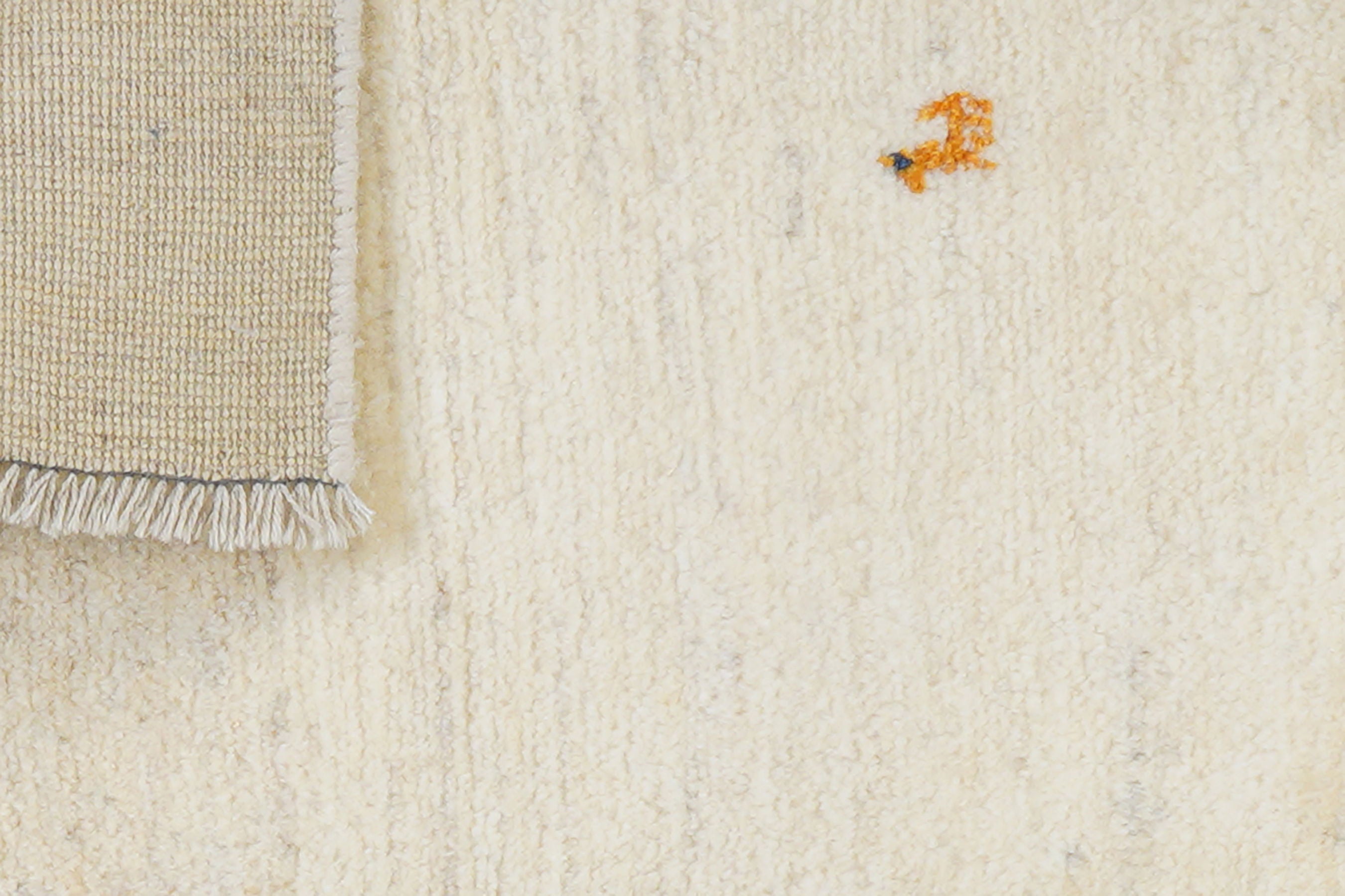 Gabbeh Teppich Creme