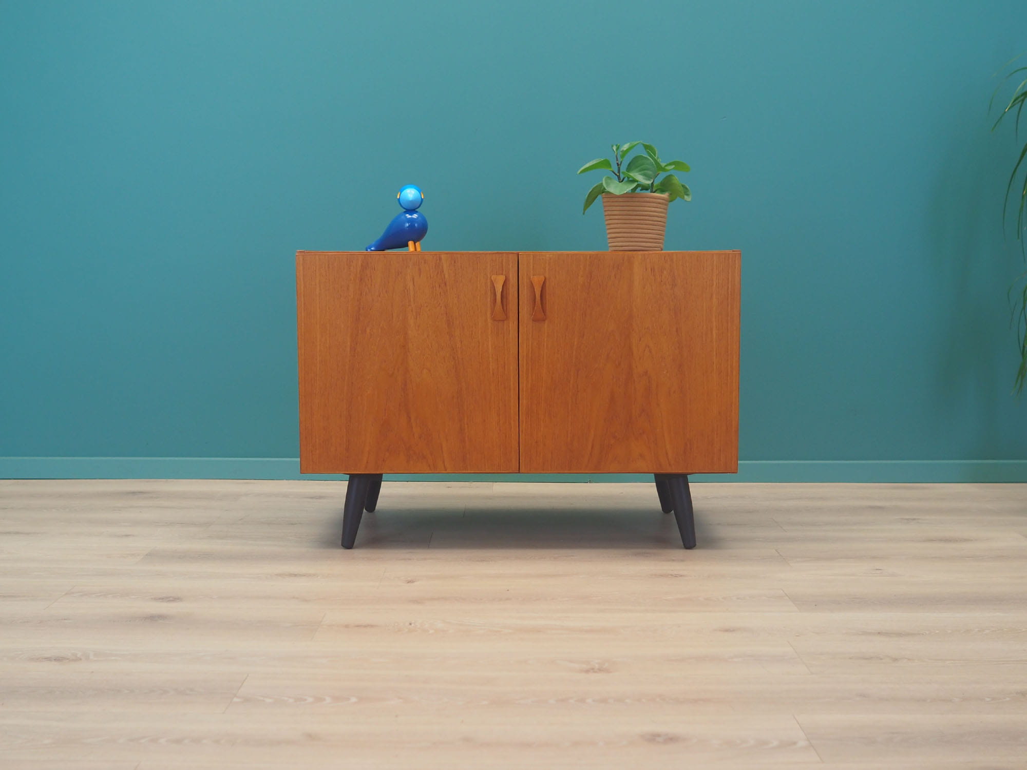 Vintage cabinet teak brown 1960s