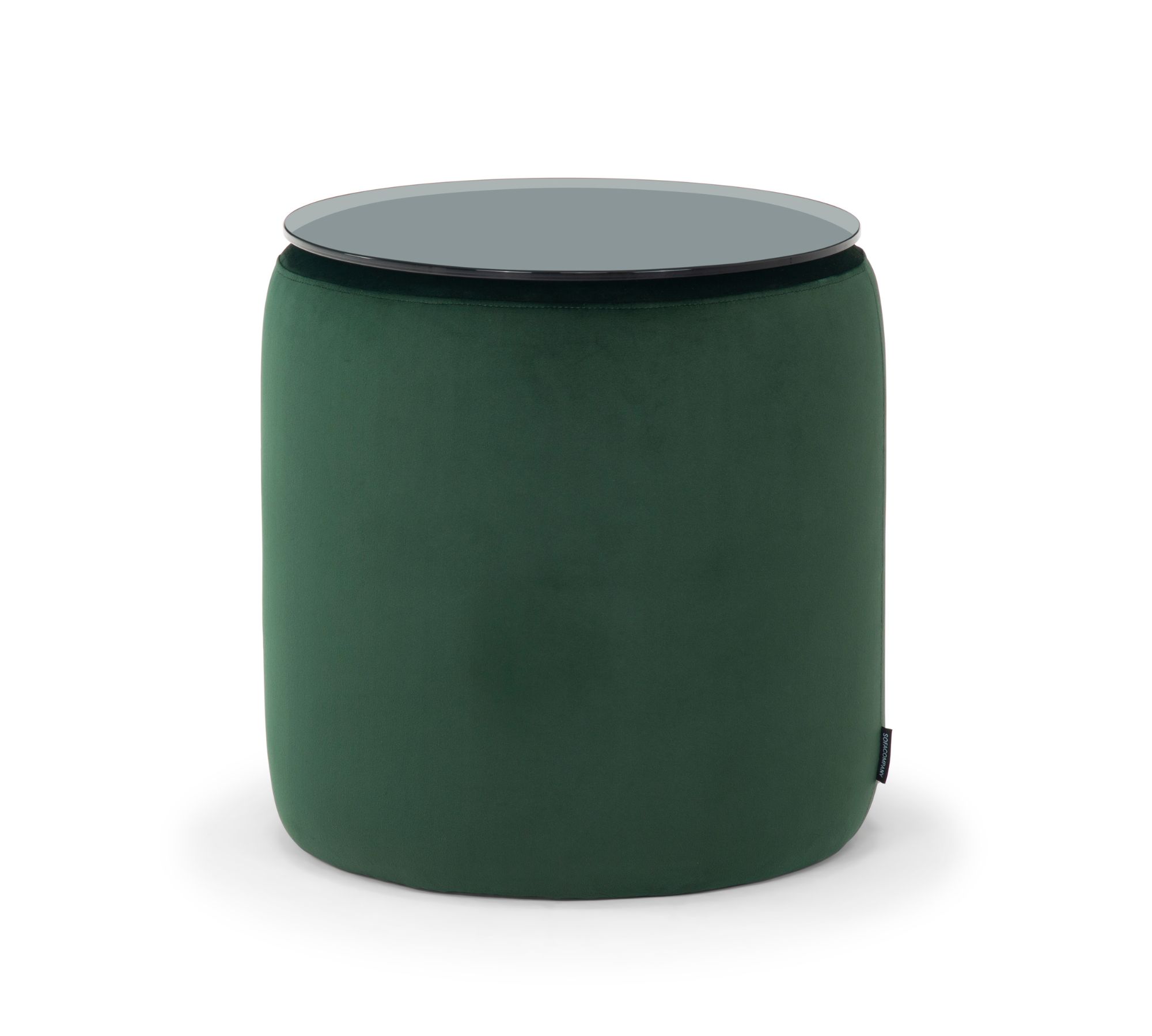 Glory Glasplatte für Pouf No. 9 Smoke