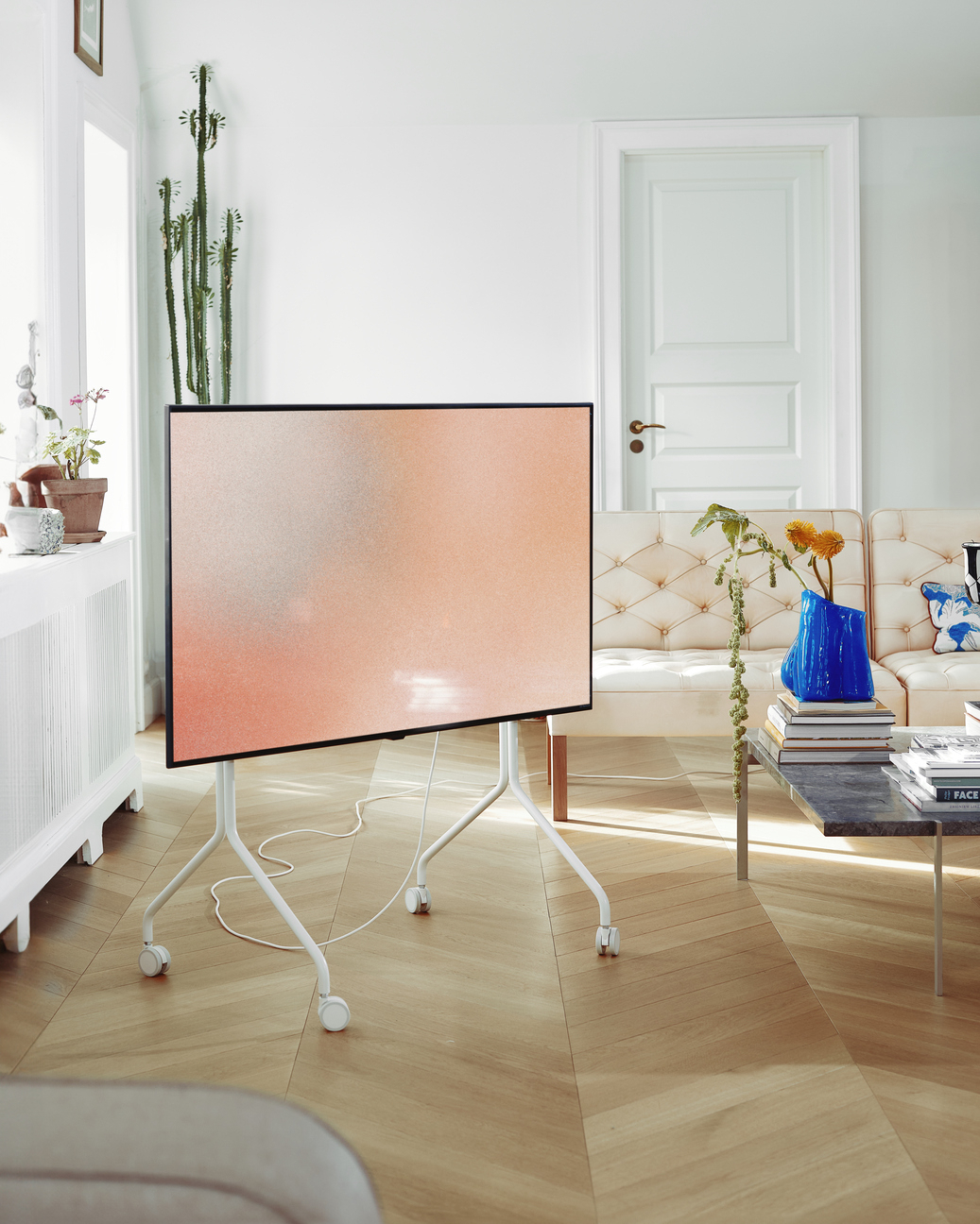 Moon Rollin' TV-Ständer Beige
