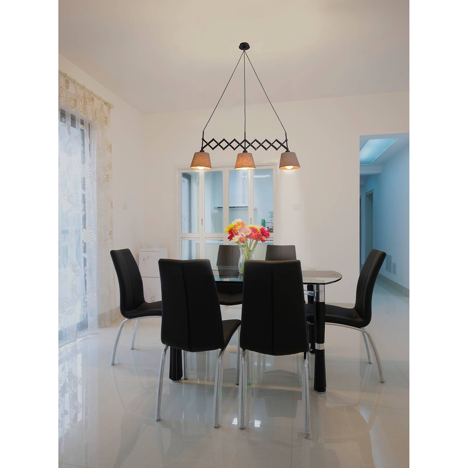 3-light pendant lamp Adrienne