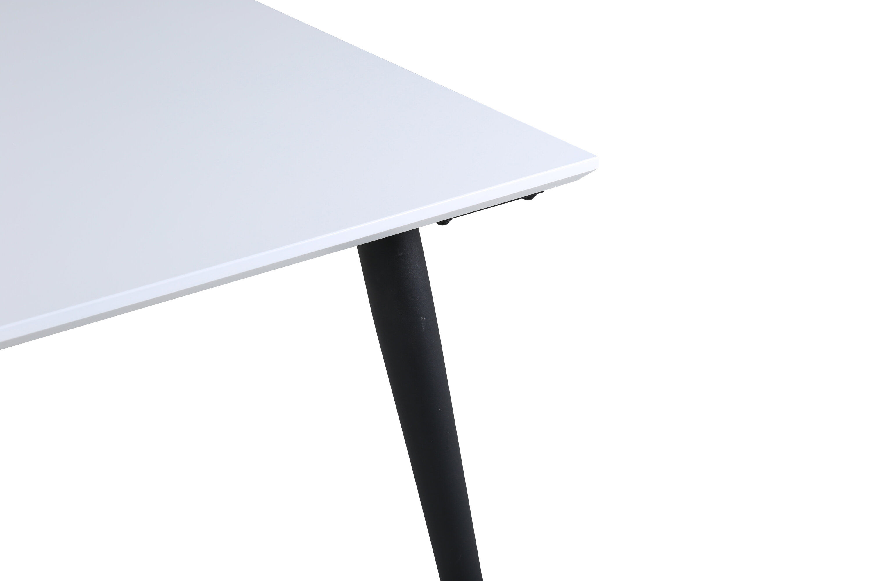 Jimmy Dining table Black White HPL 150x76cm