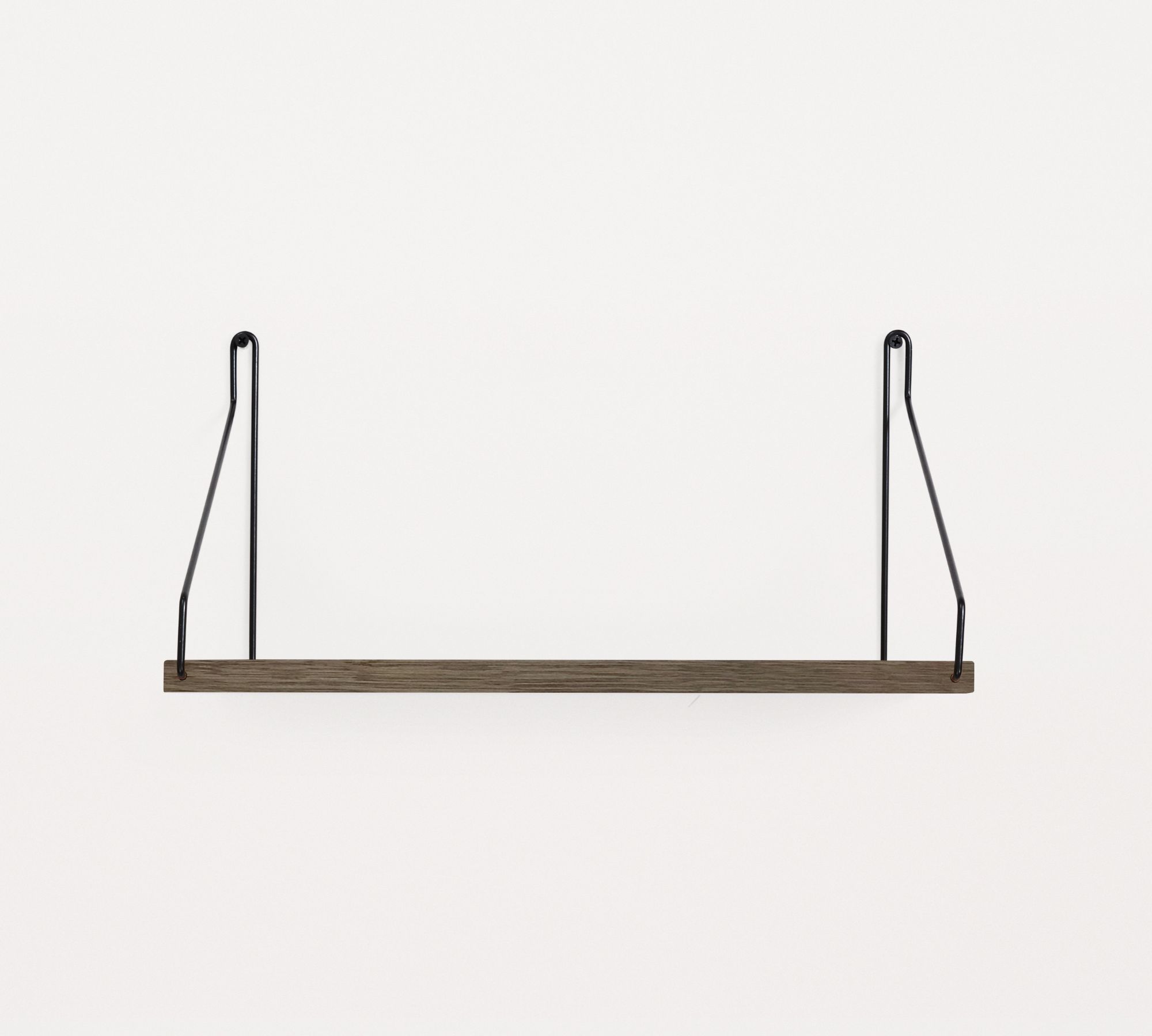 Shelf Regal Holz Metall Schwarz