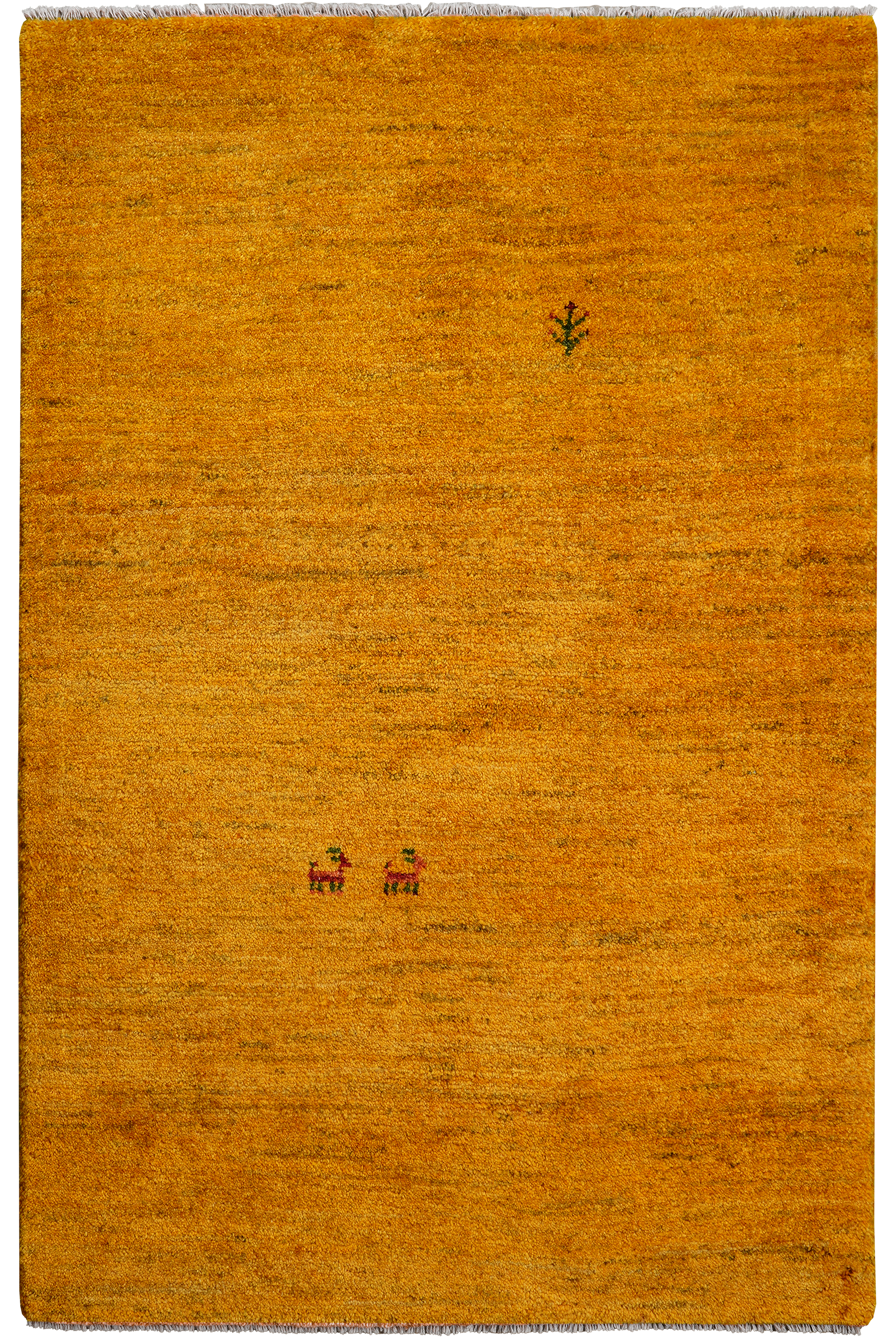 Gabbeh Rug Wool Yellow