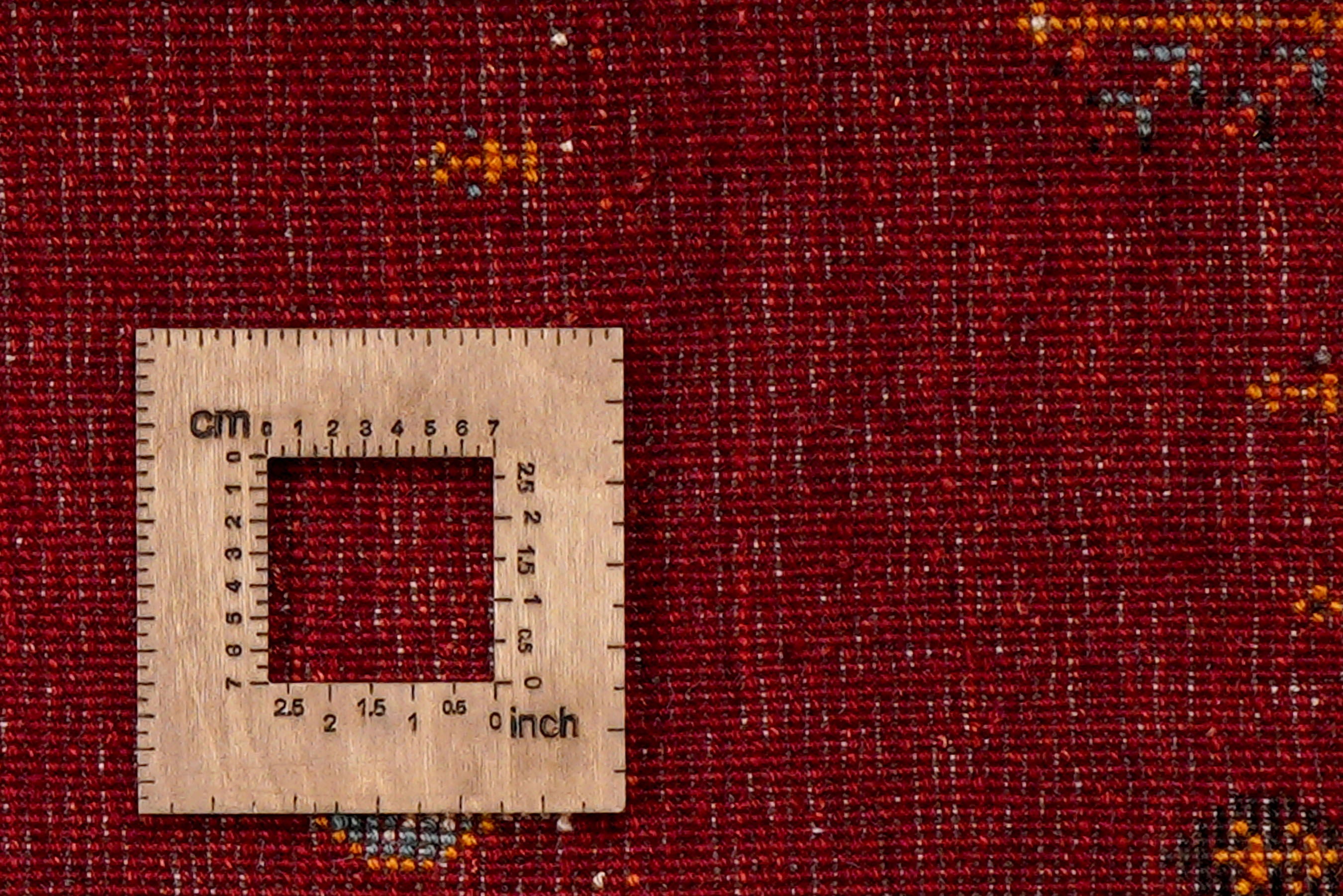 Rizbaf Gabbeh-Teppich Wolle Mehrfarbig