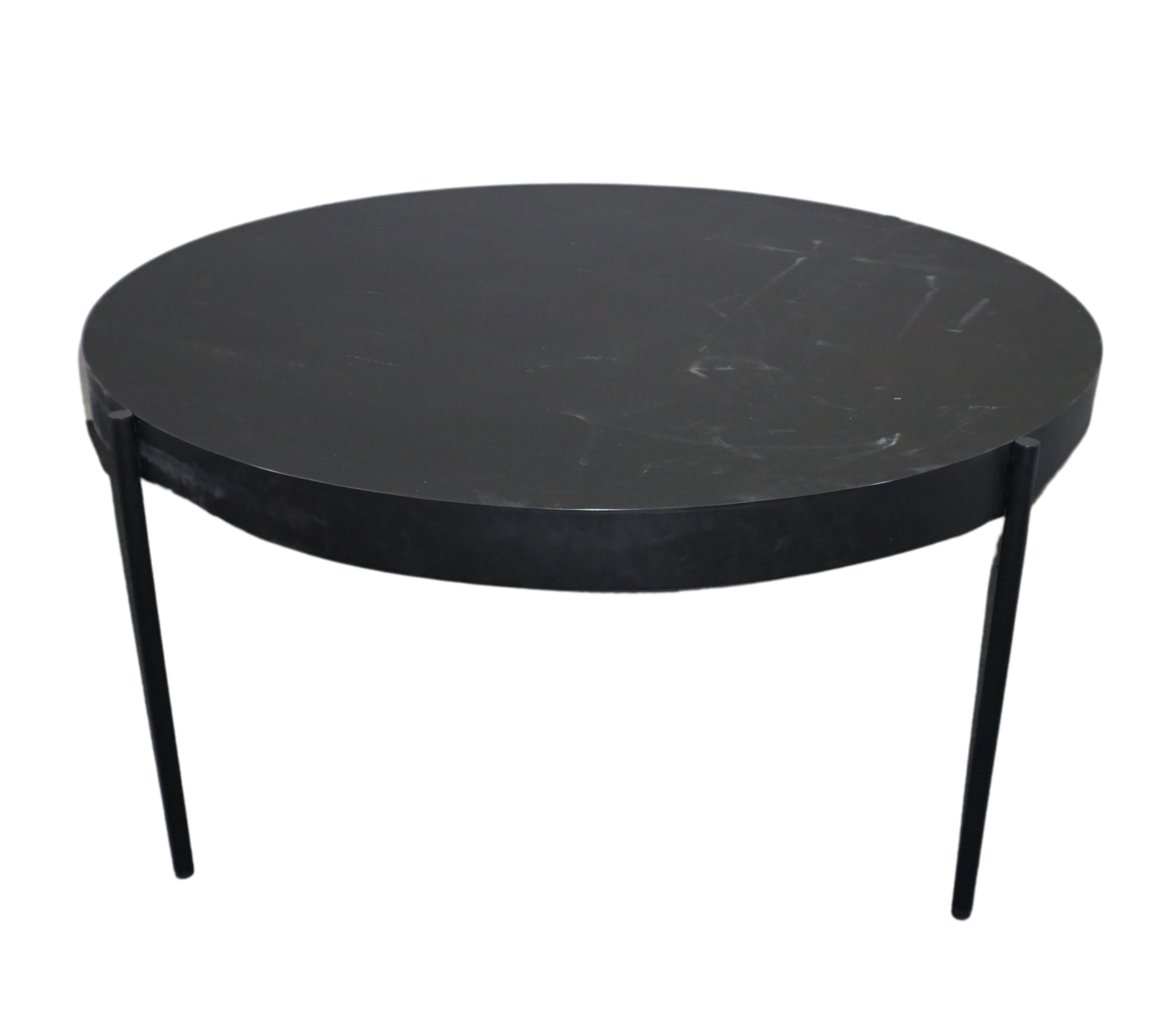 Series 430 Dining table Black Ø 160cm