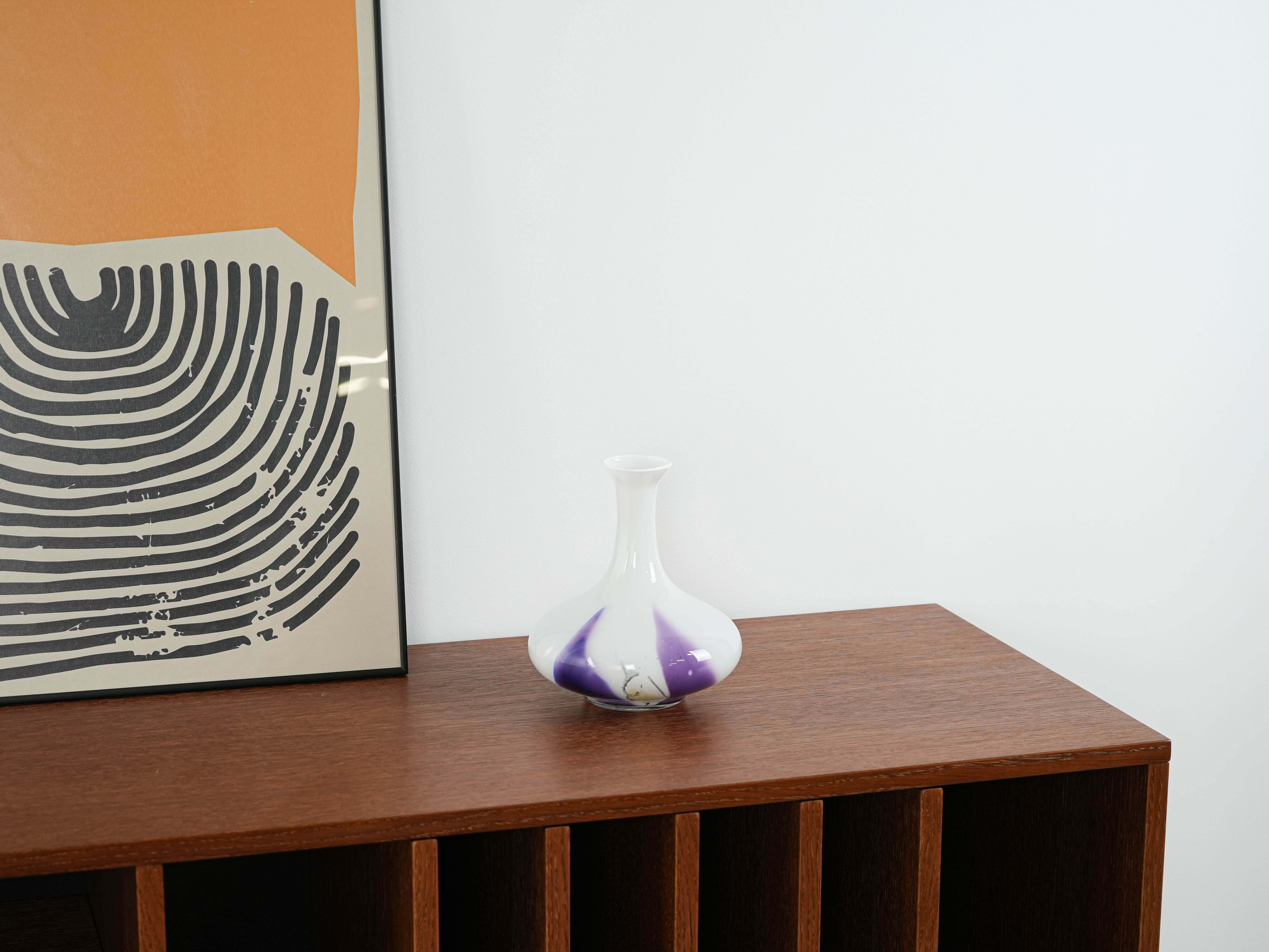 Glass vase 1970s