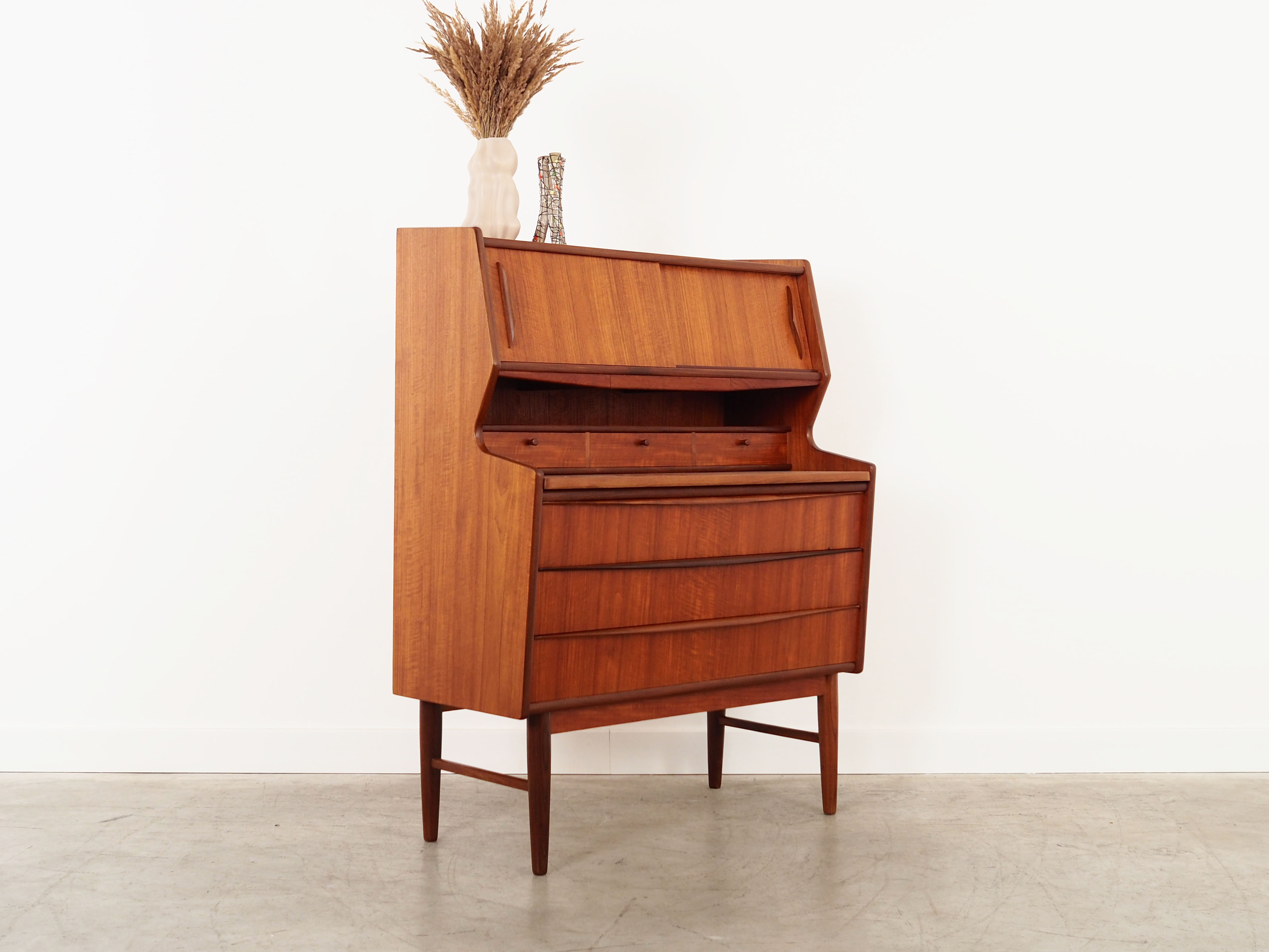 Secretary Teak wood 1970s