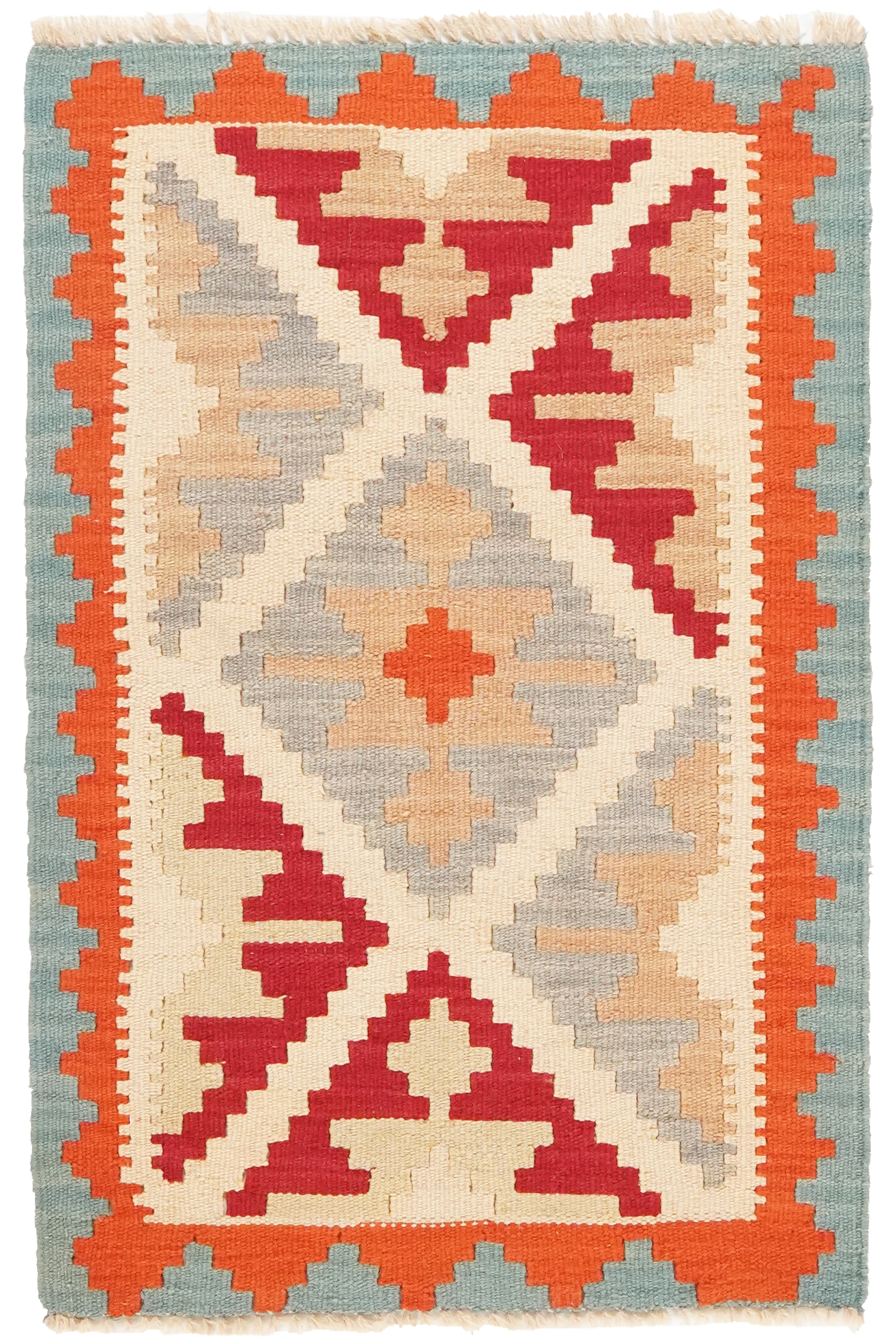 Kilim Gashgai Teppich Mehrfarbig