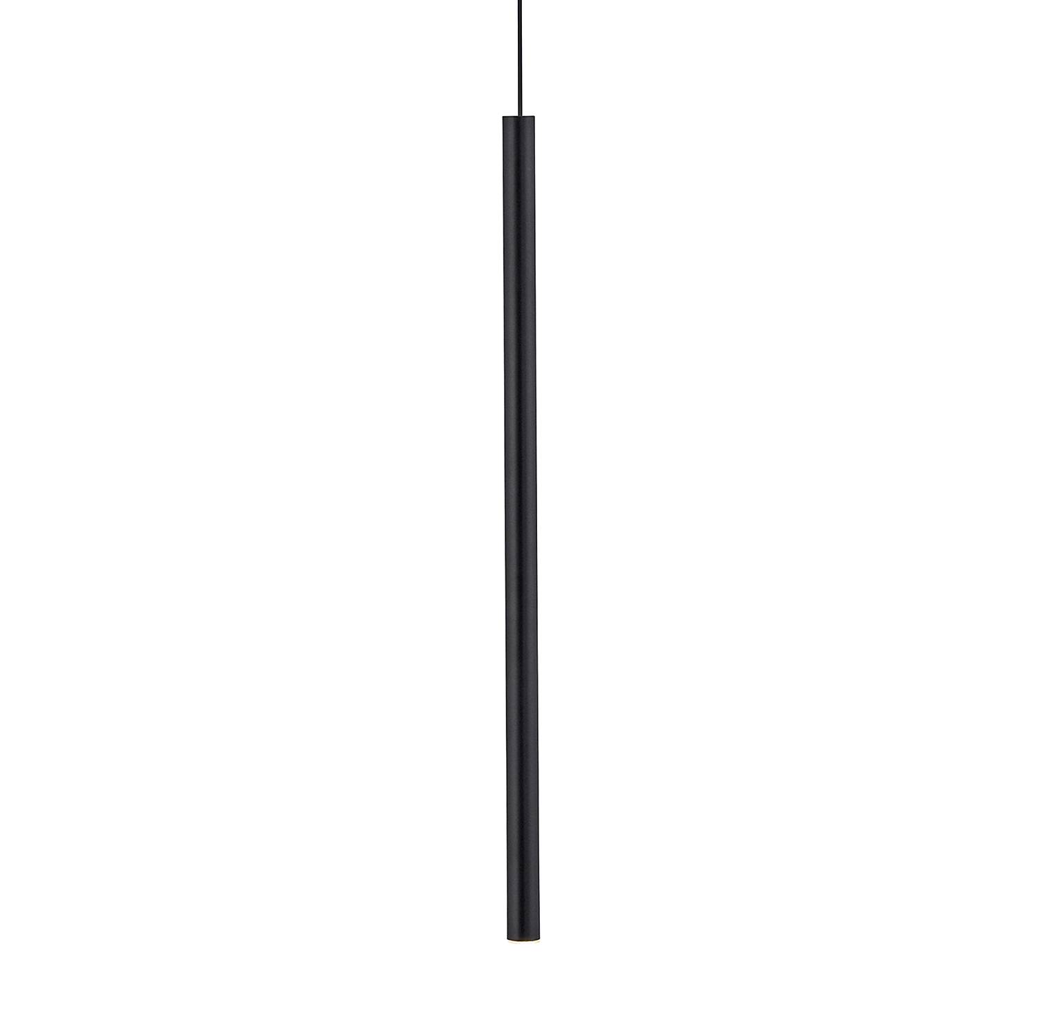 LED-Pendelleuchte Flute Typ A Schwarz