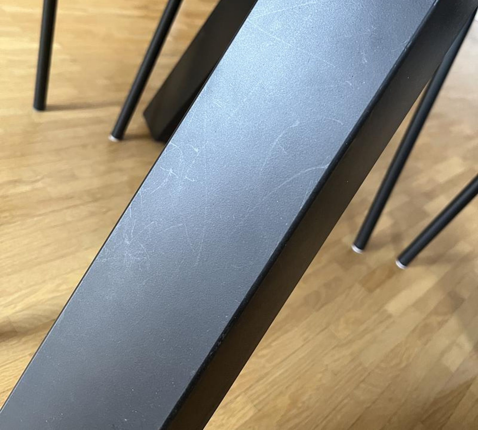 Runder Esstisch Massivholzplatte Mangoholz 120cm
