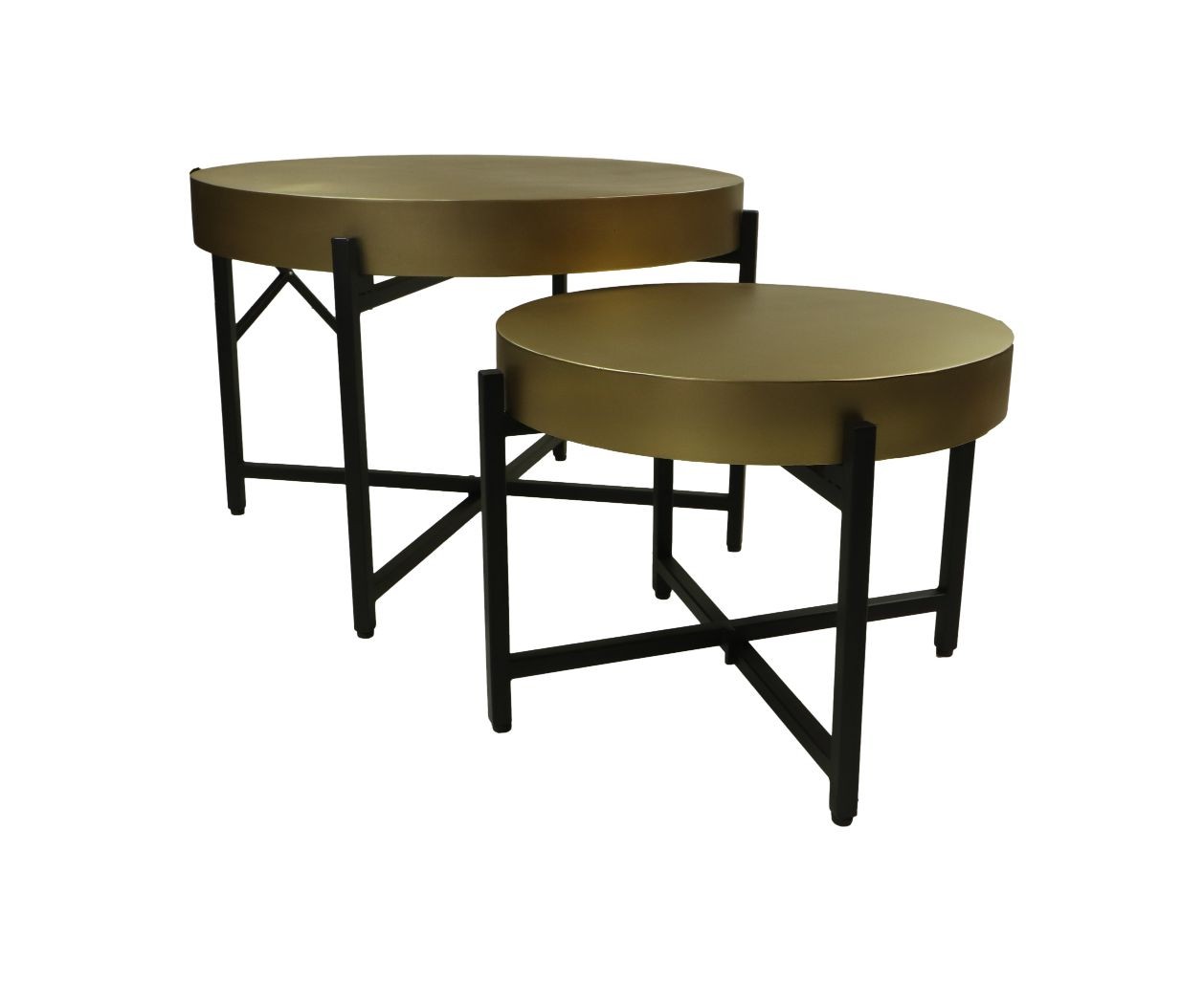 Runder Couchtisch Metall ø70cm