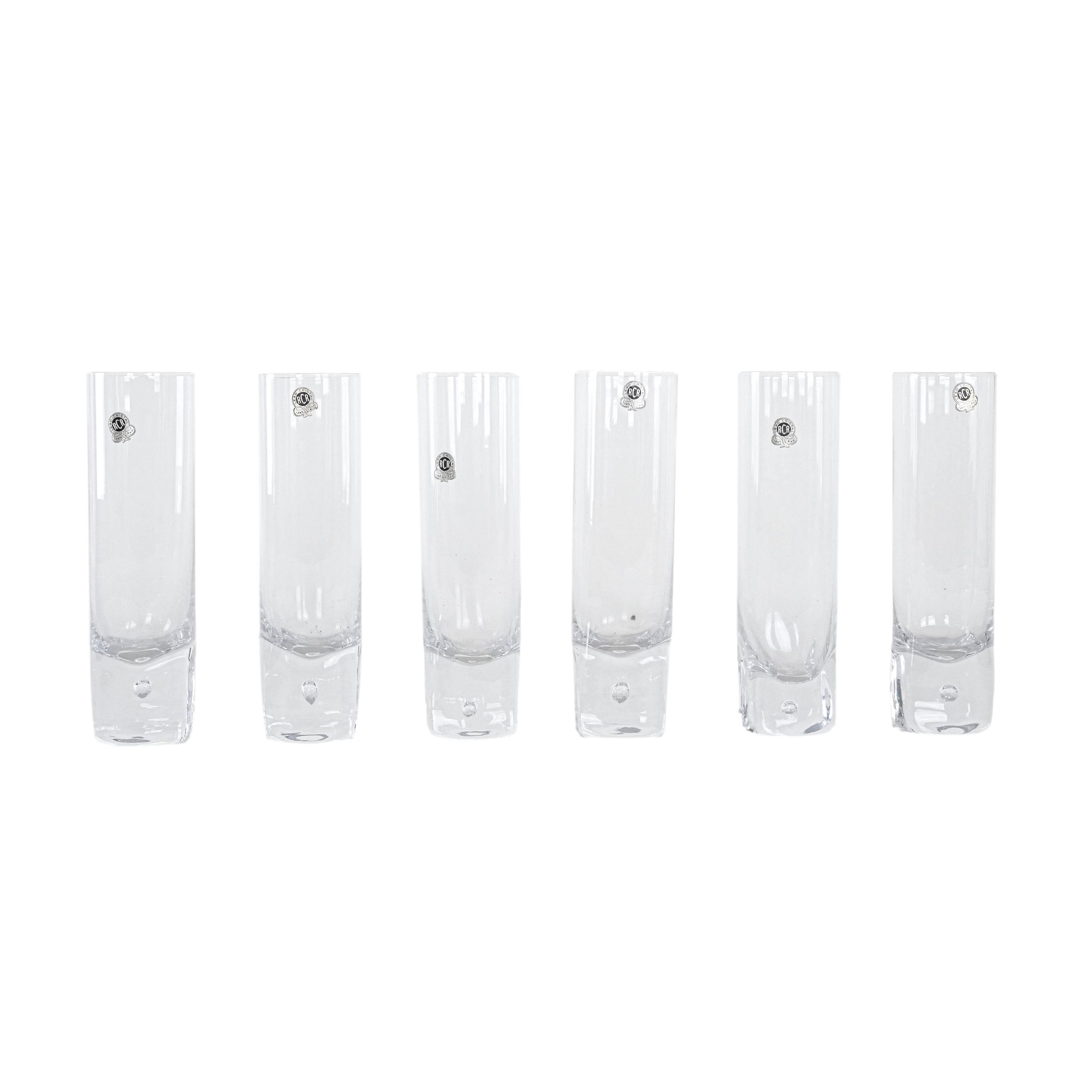 Kristallgläser-Set Transparent 1970er Jahre