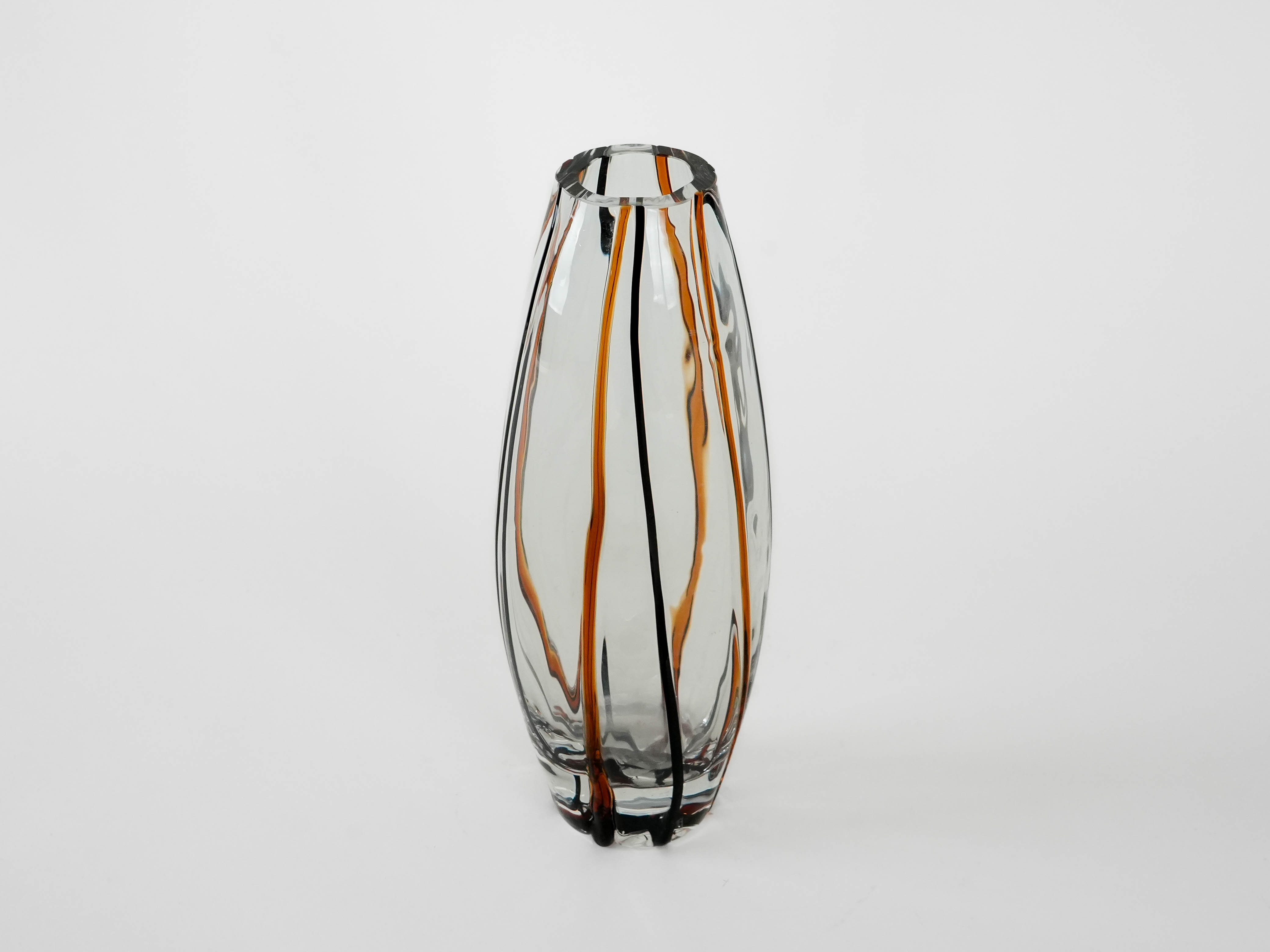 Glass carafe Transparent 1970s