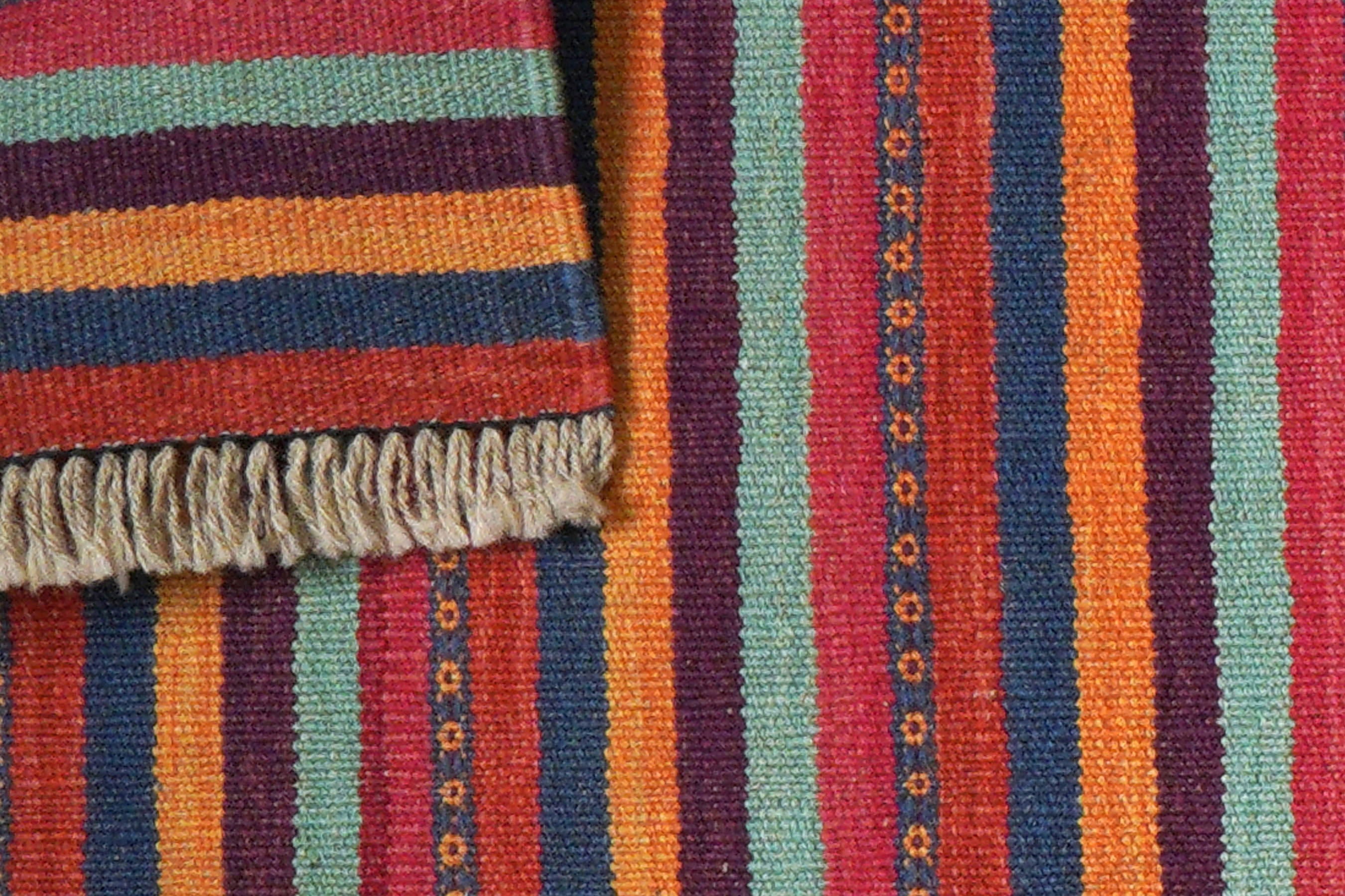 Kilim Gashgai Teppich Mehrfarbig