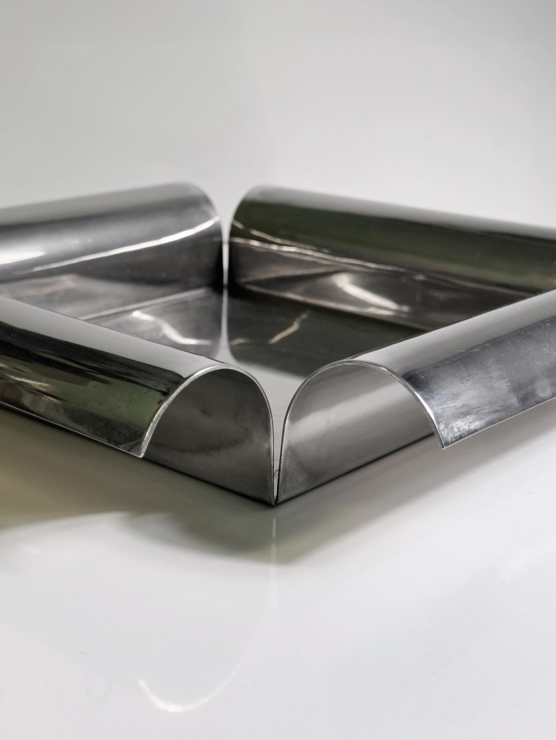 Vintage Silver-plated bowl Silver 1980s