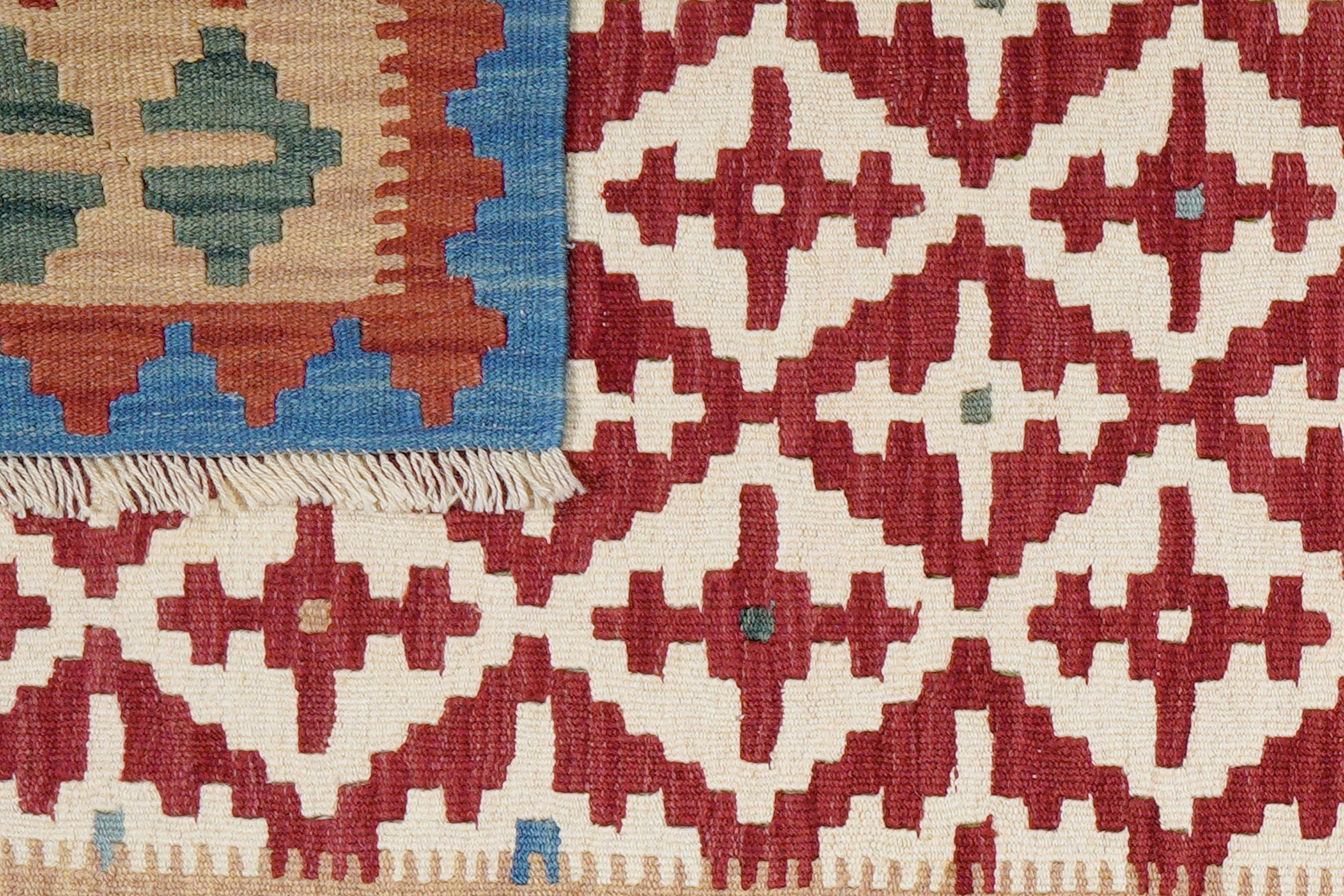 Kilim Gashgai Teppich Mehrfarbig