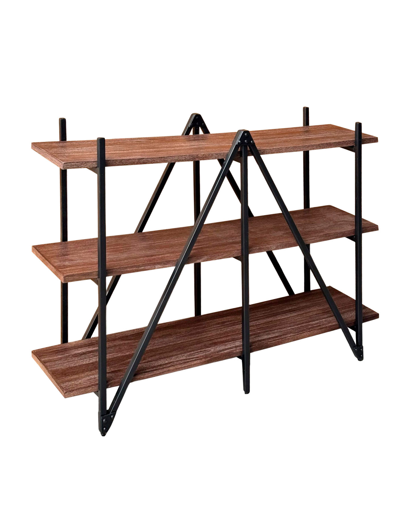 Bücherregal Recyceltes Teakholz