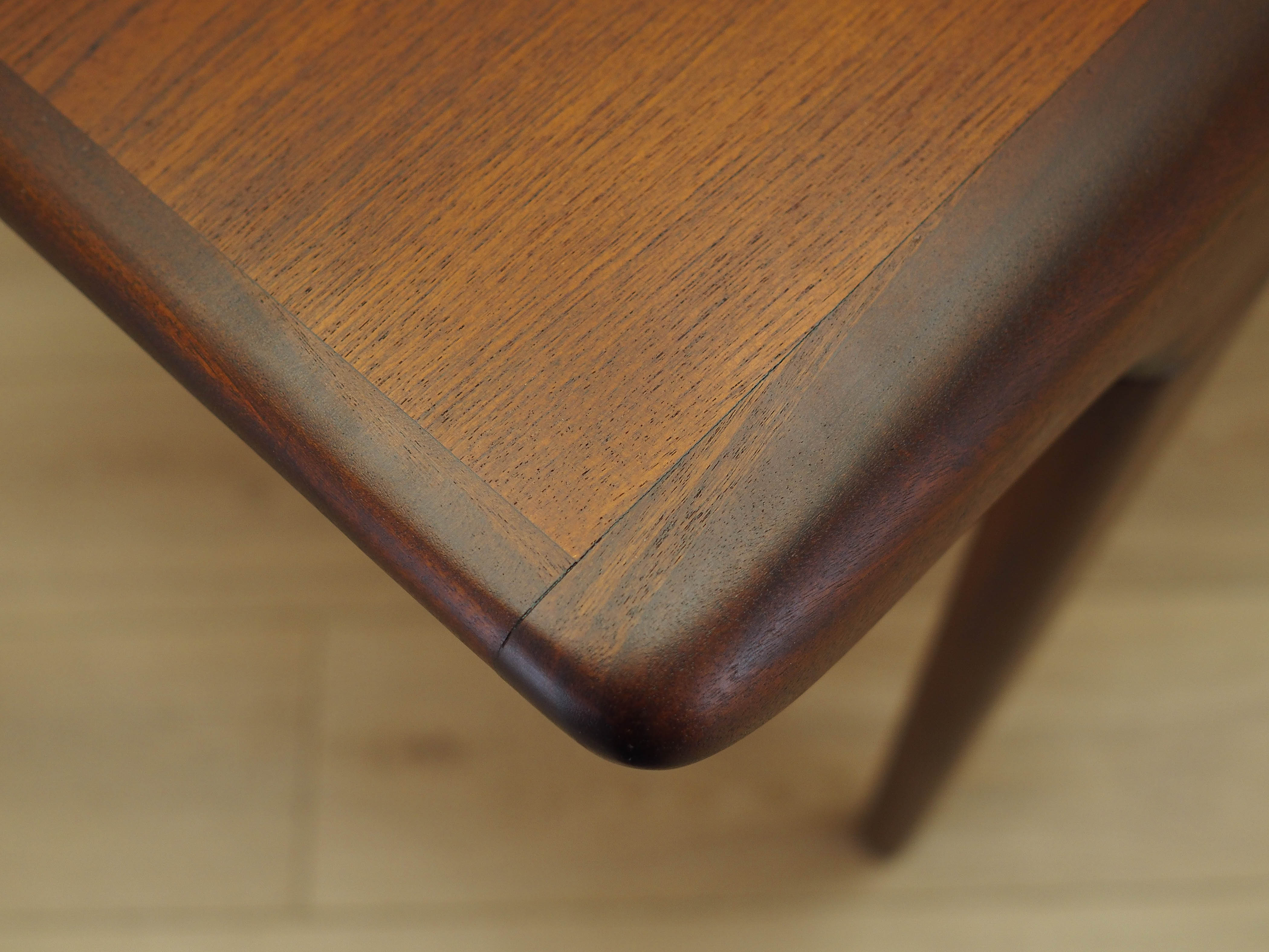 Teak Table Brown 1970s