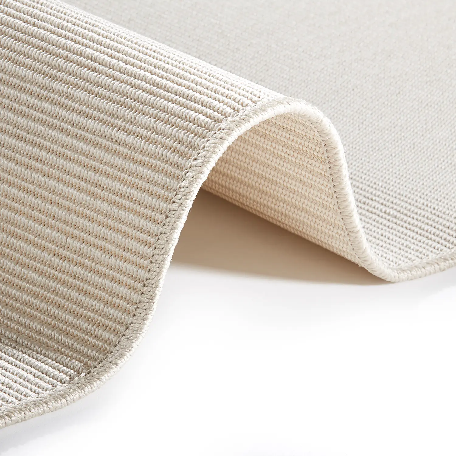 In-/Outdoorteppich Nature Kunstfaser Creme