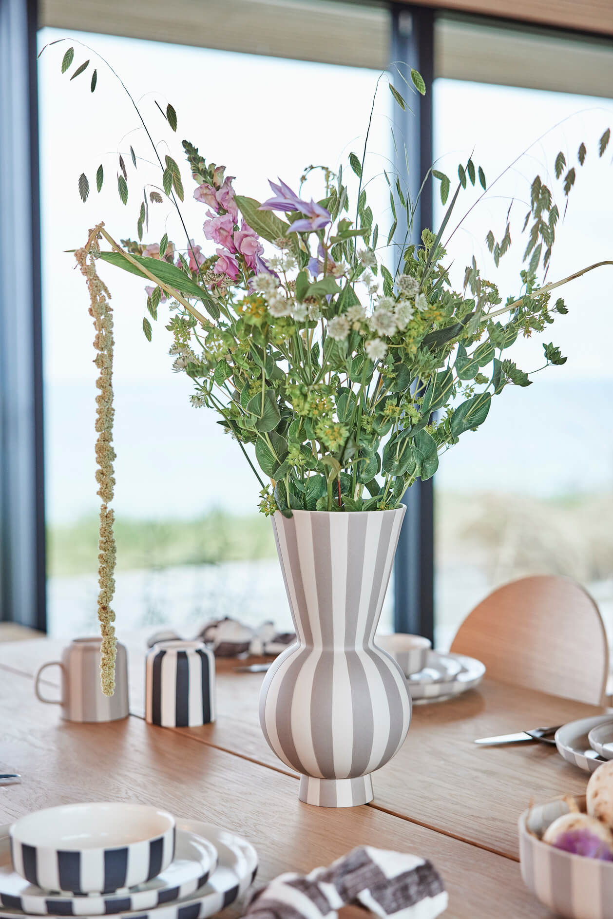 Vaso Toppu Rotondo Beige