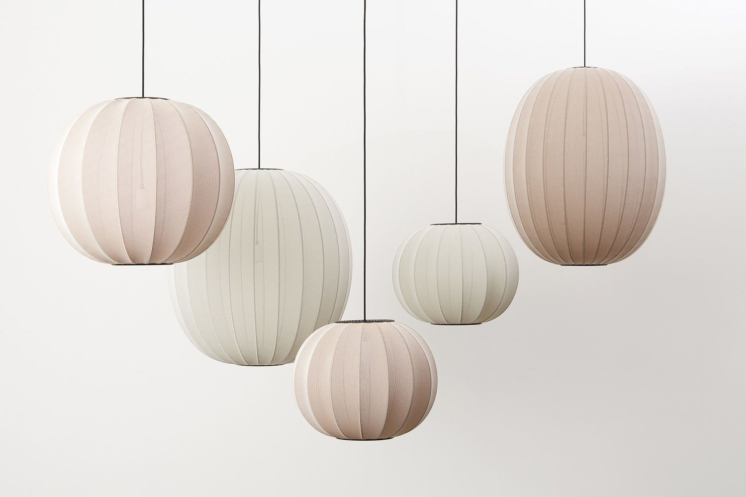 Knit Pendelleuchte Beige
