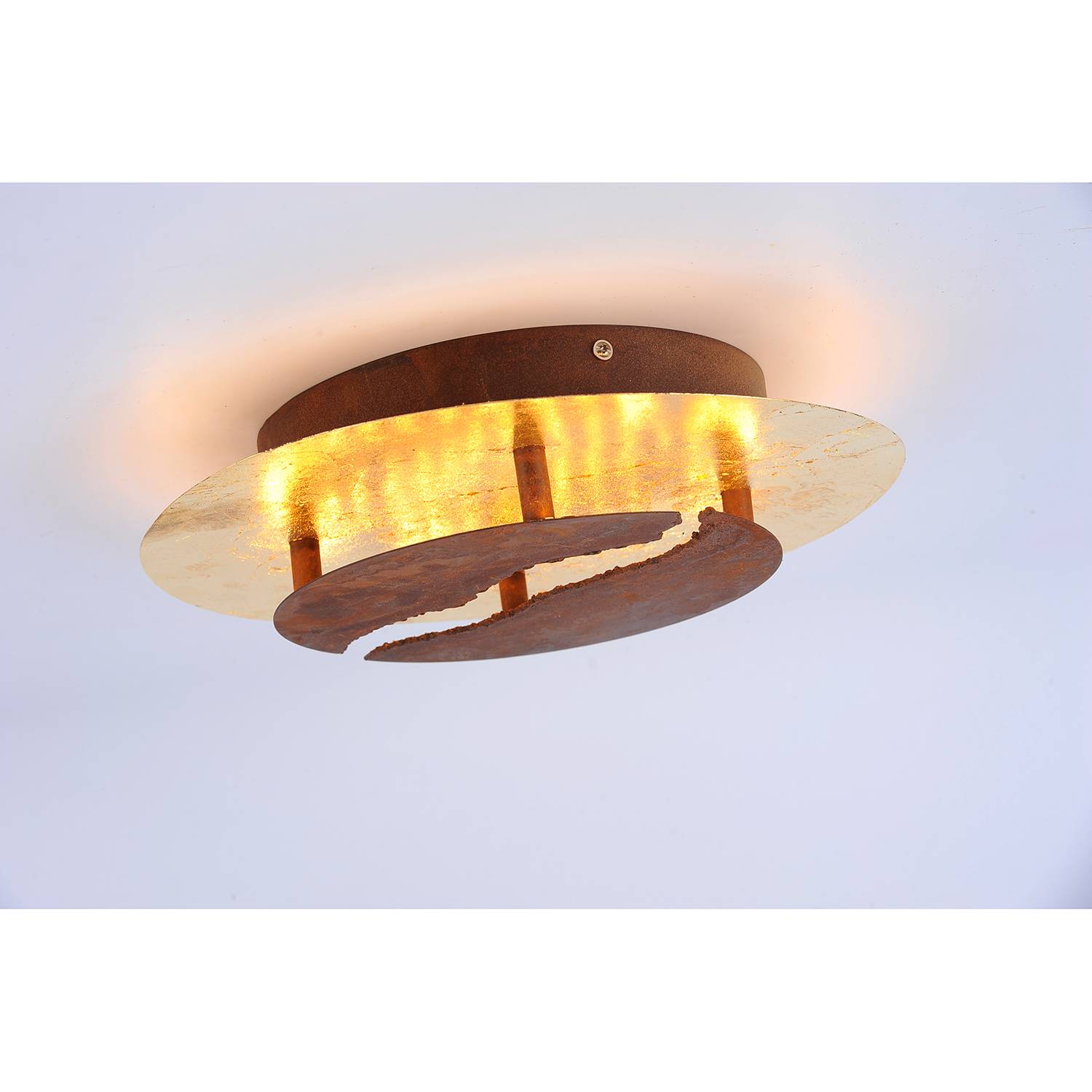 LED-Deckenleuchte Nevis Lava I Stahl Durchmesser: 30 cm