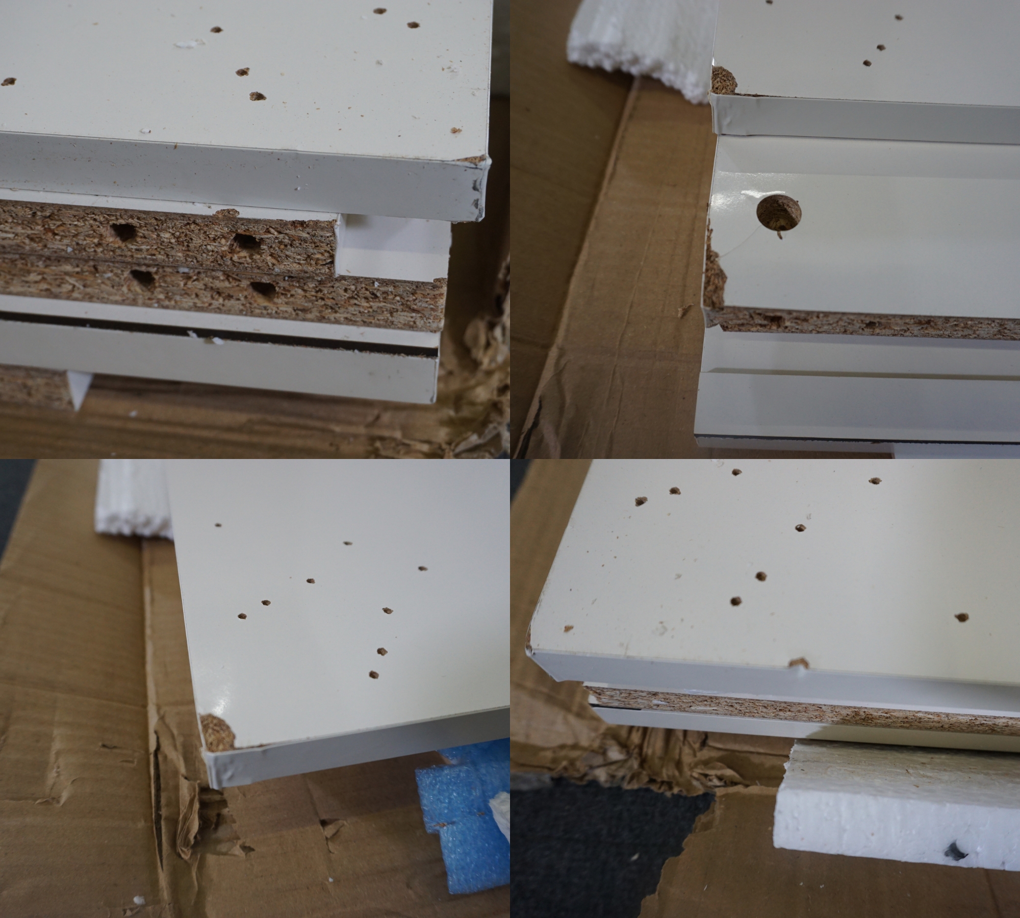 Lyon 44 TV cabinet Wood veneer Cream