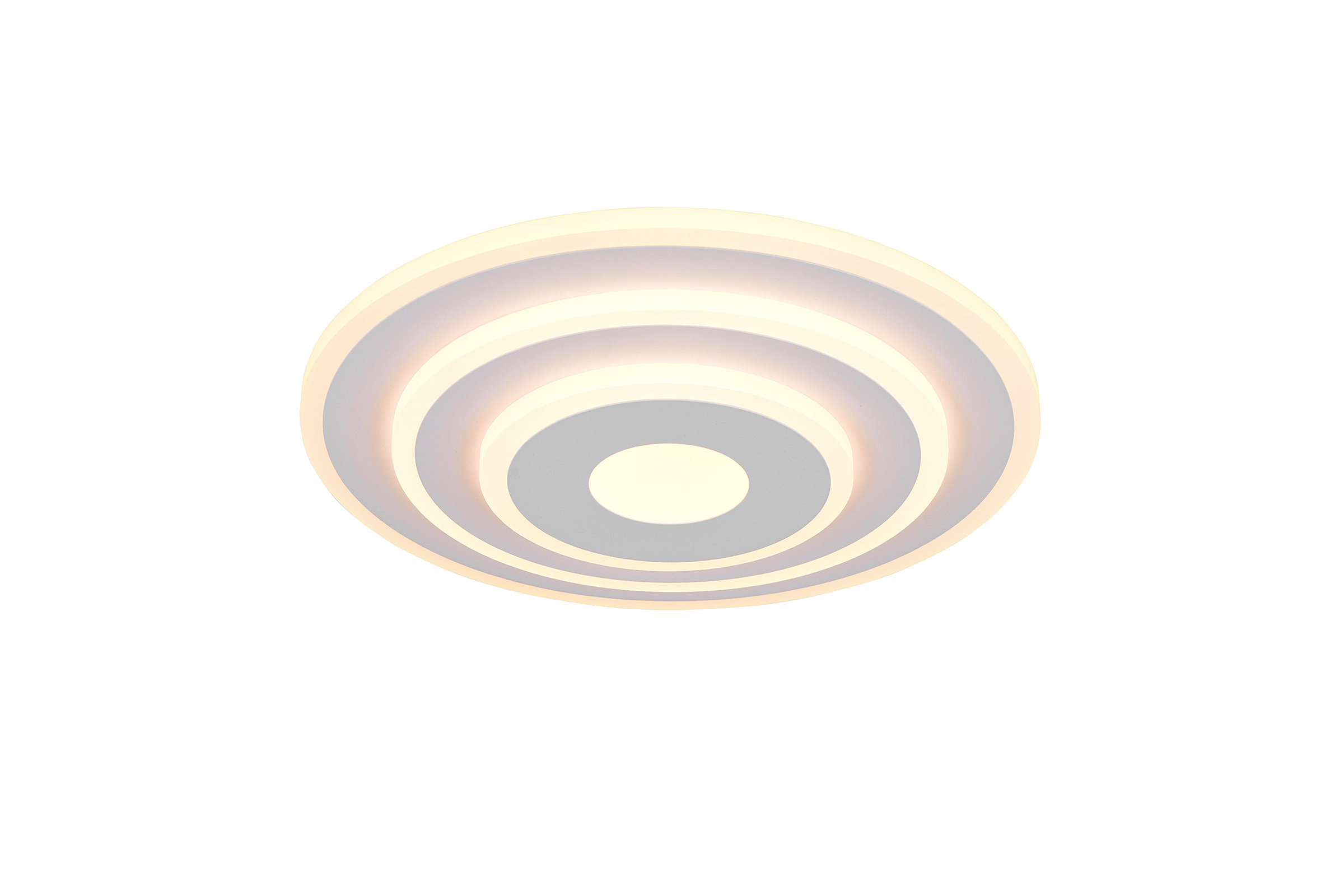 Goya LED ceiling light 1-bulb acrylic glass iron