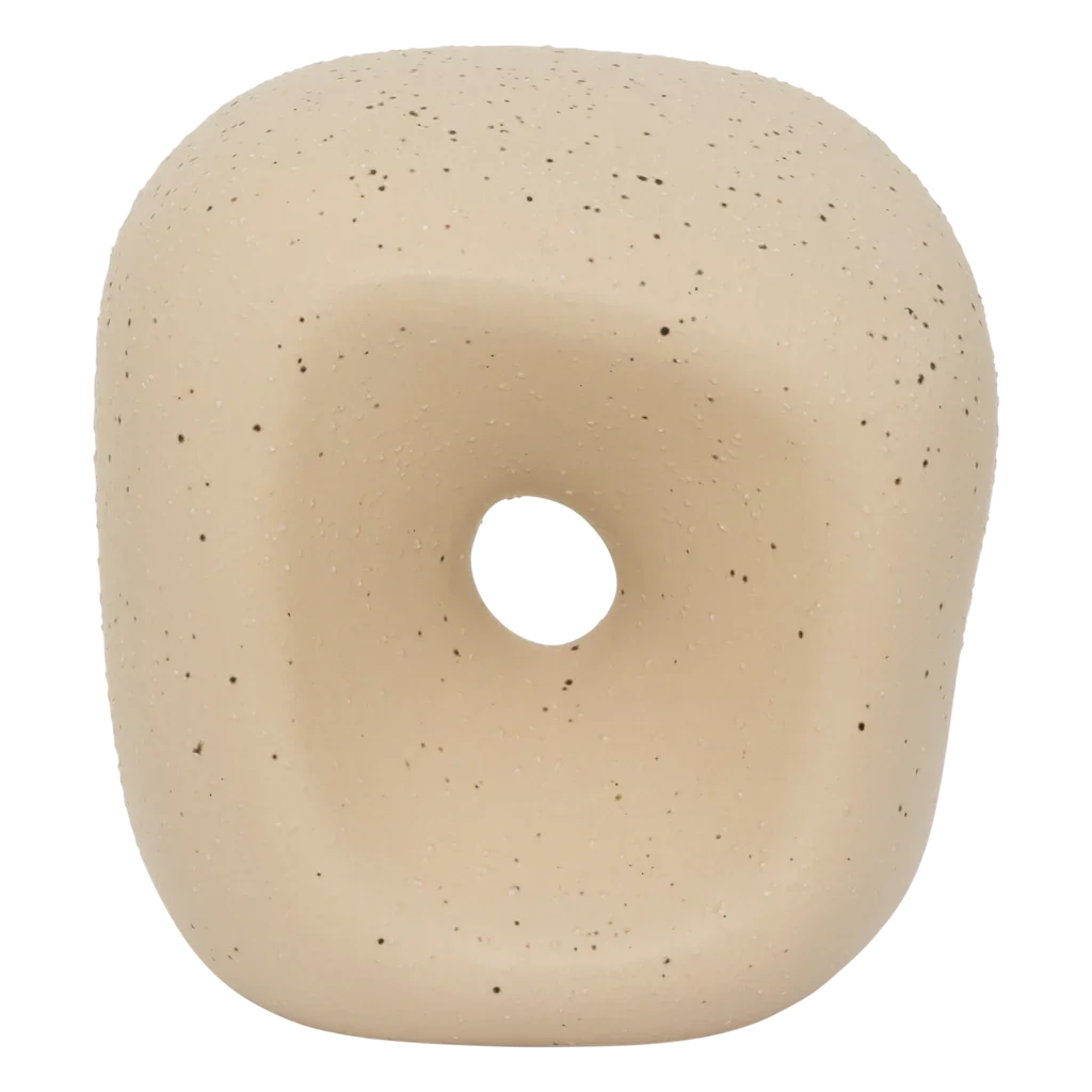 2x Fratelli decorative figure ceramic cream