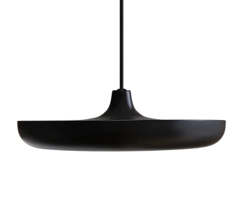 Cassini Pendelleuchte Metall Schwarz 
