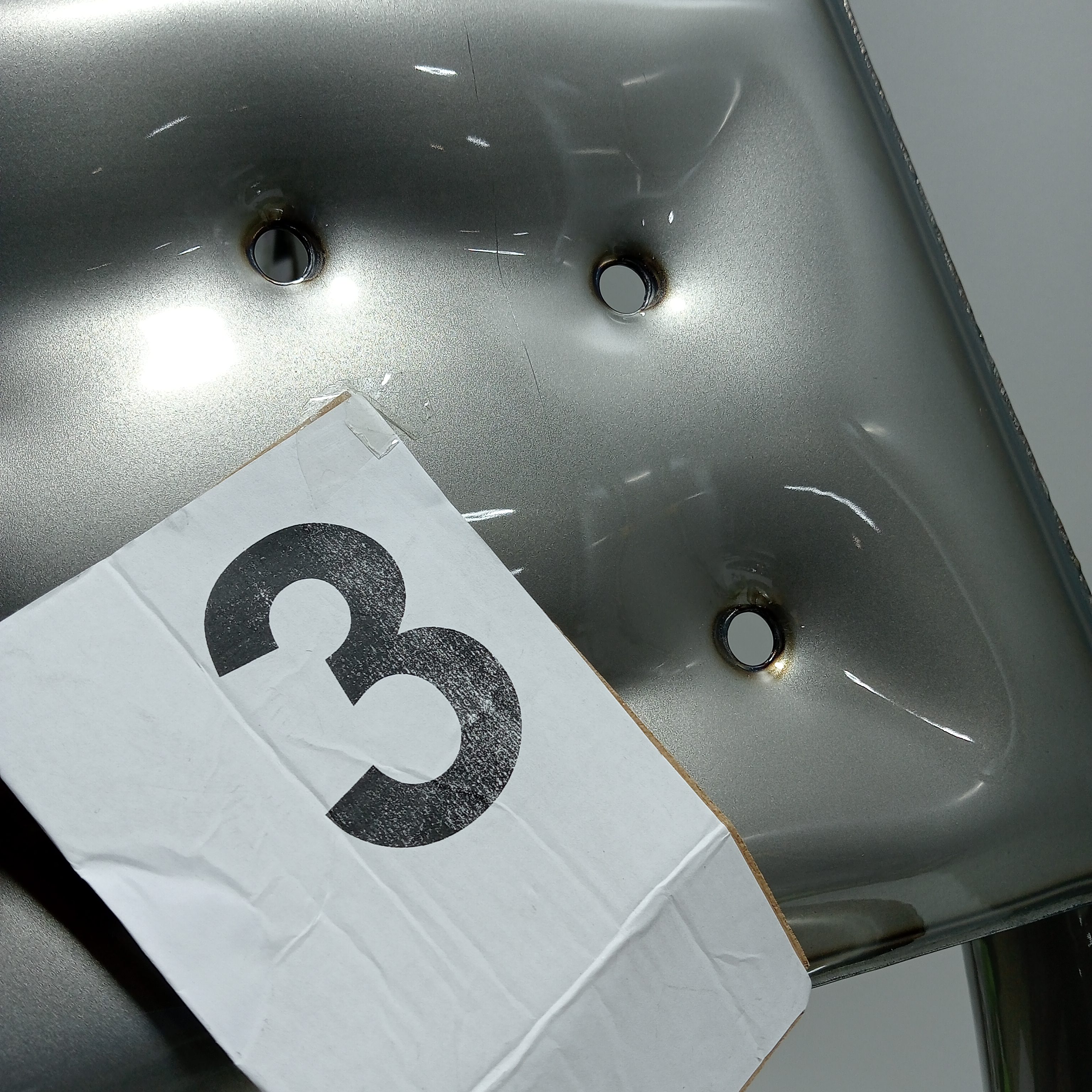 Chippensteel 0.5 Sedia Acciaio Grezzo Laccato