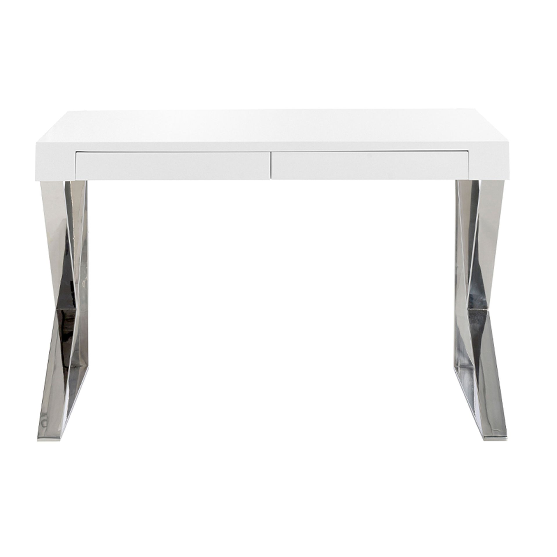 3014 Desk Steel White