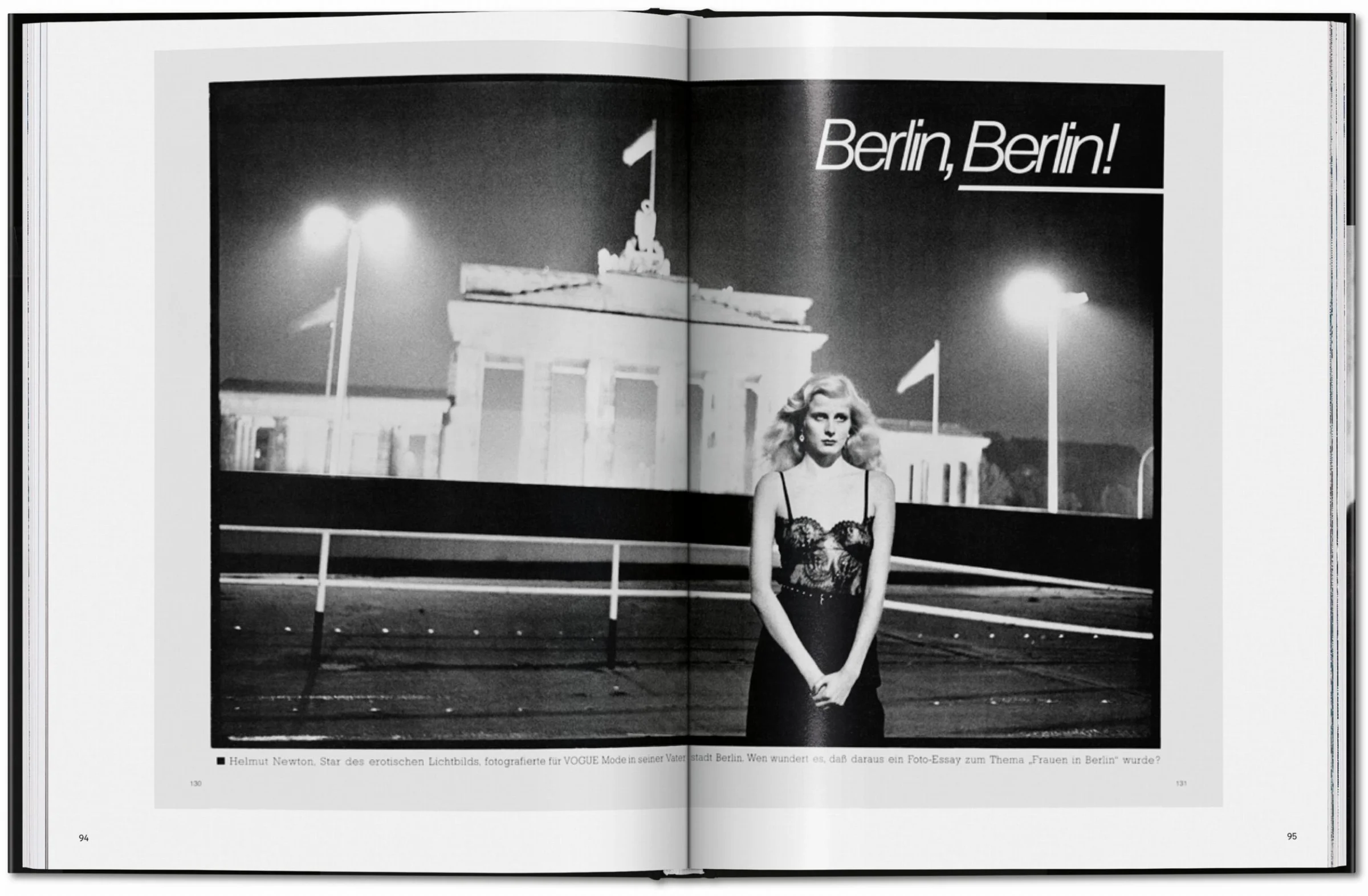 Helmut Newton Berlin, Berlin Mehrsprachig
