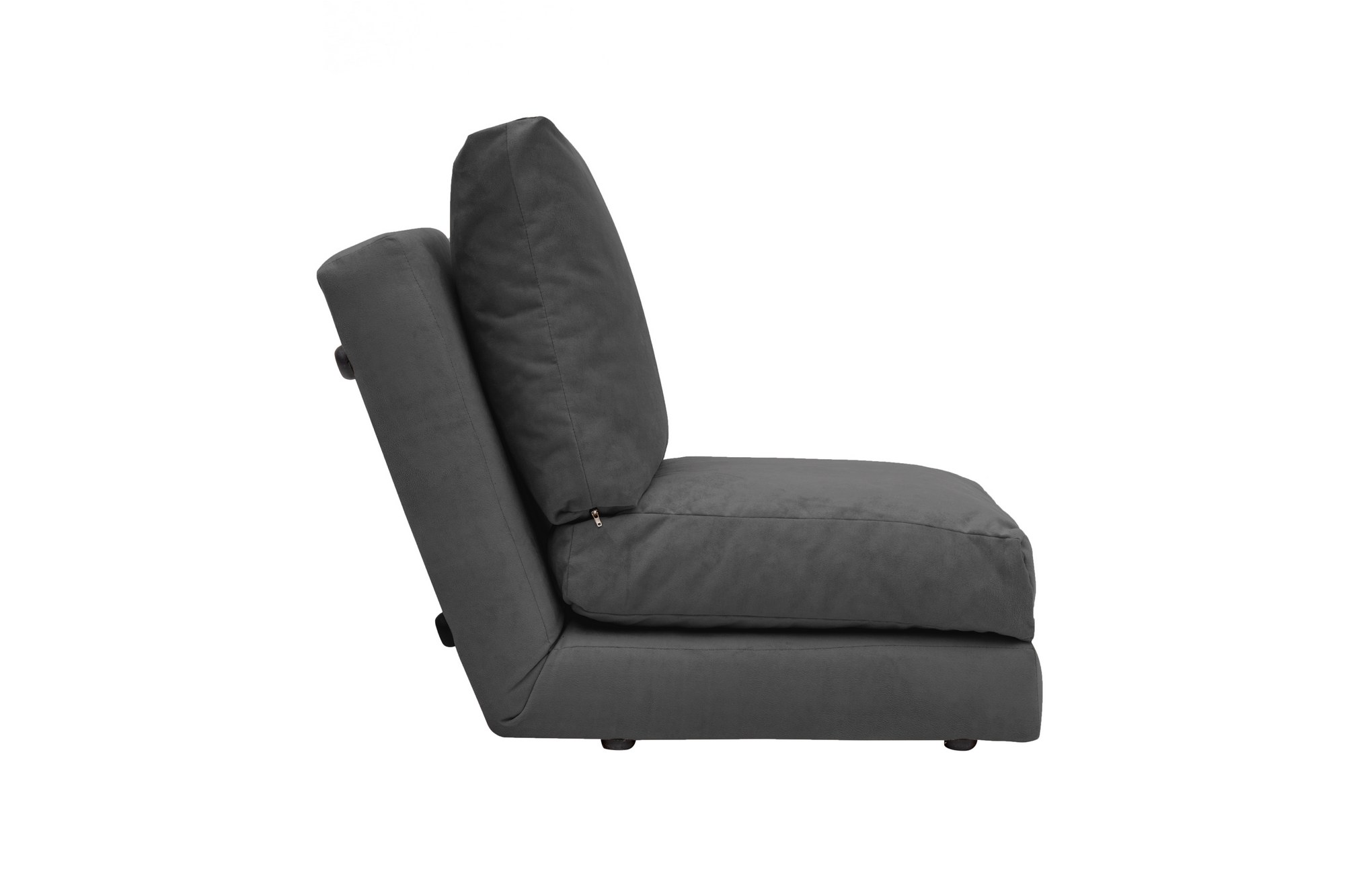 Taida Schlafsofa 1-Sitzer Grau