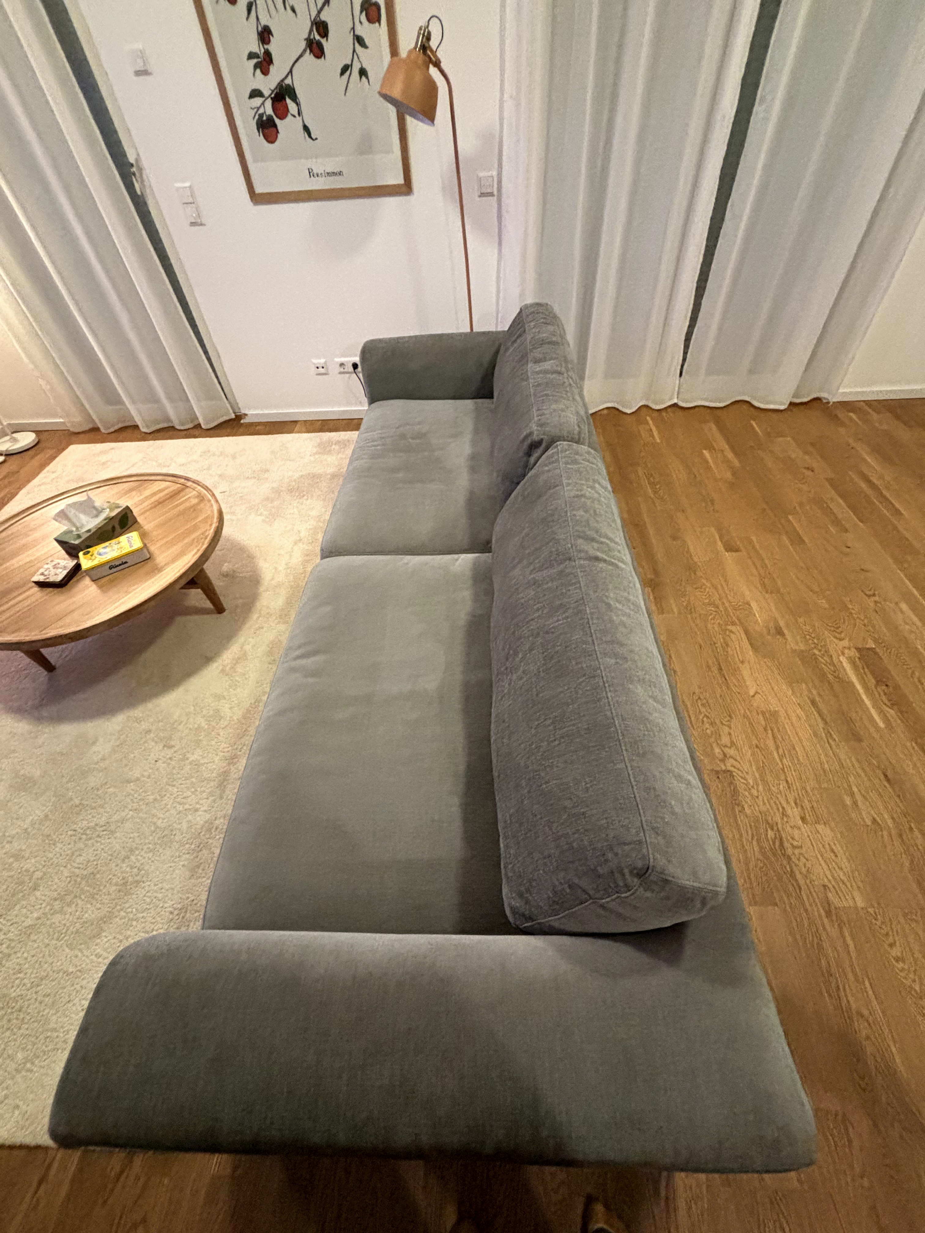 Aya Sofa 3-Sitzer Planet Grey Green