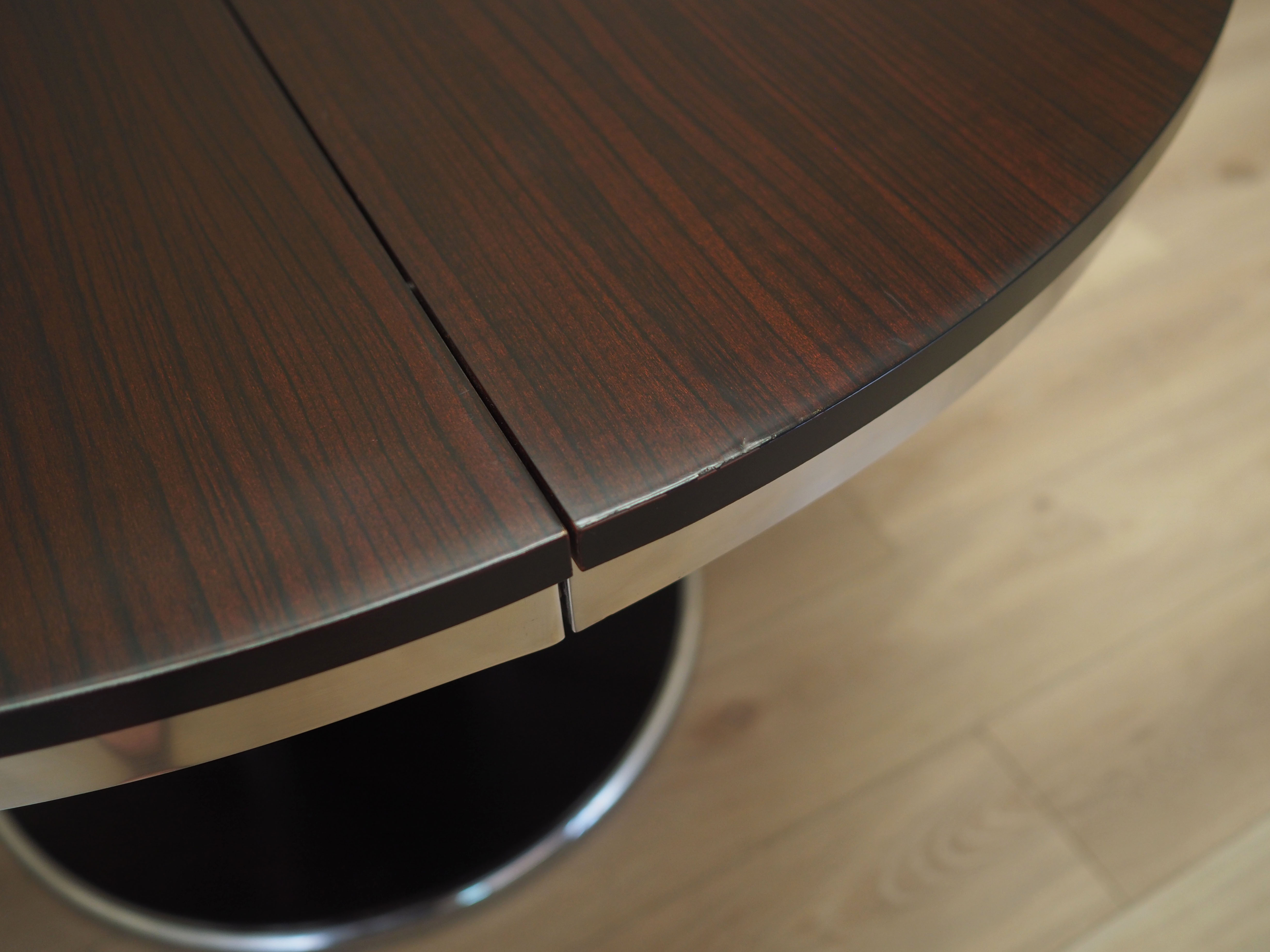 Runder Esstisch 1970er Jahre 121cm